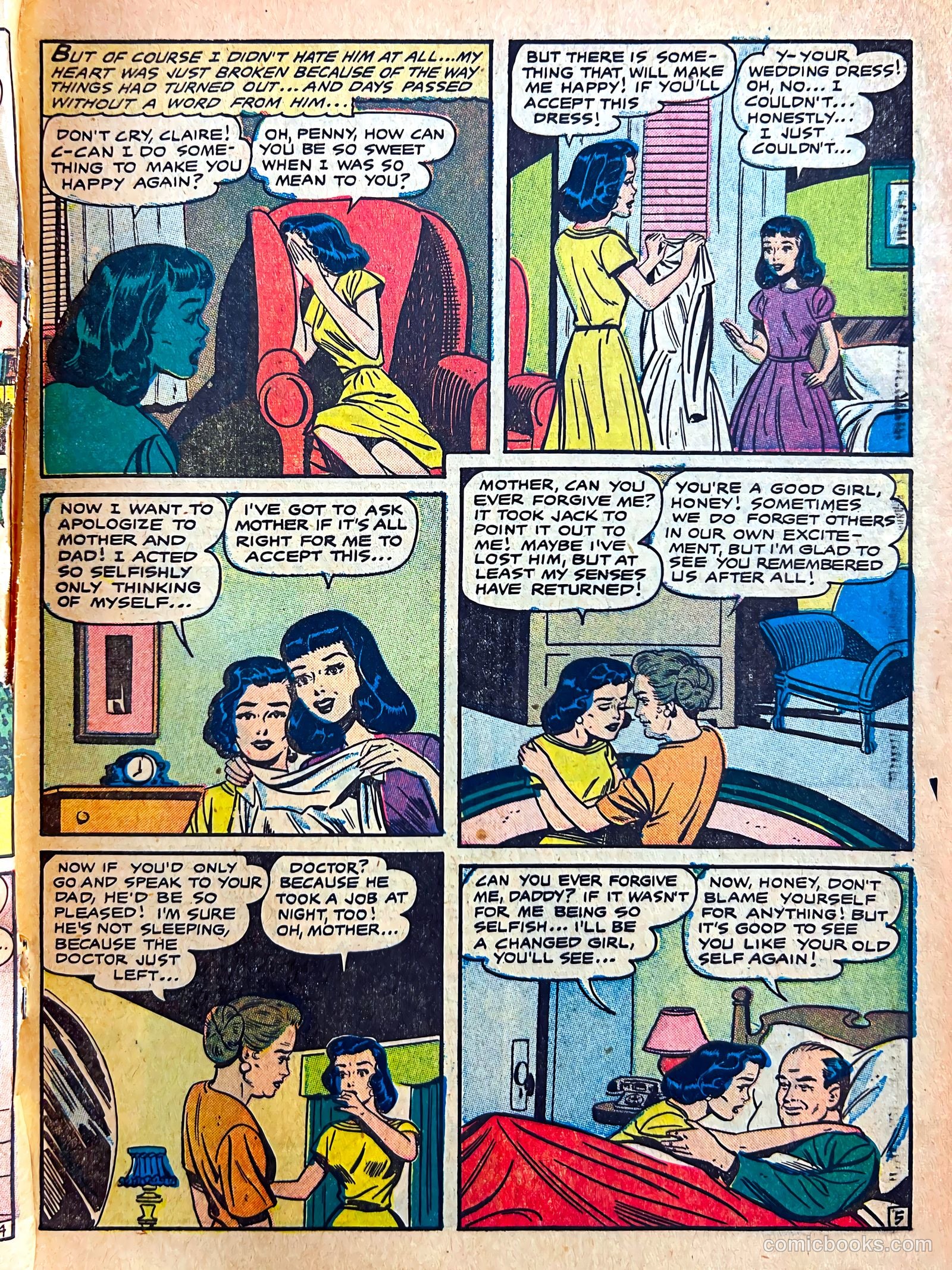 Bride's Secrets #15 (1957) — page 33 of 36