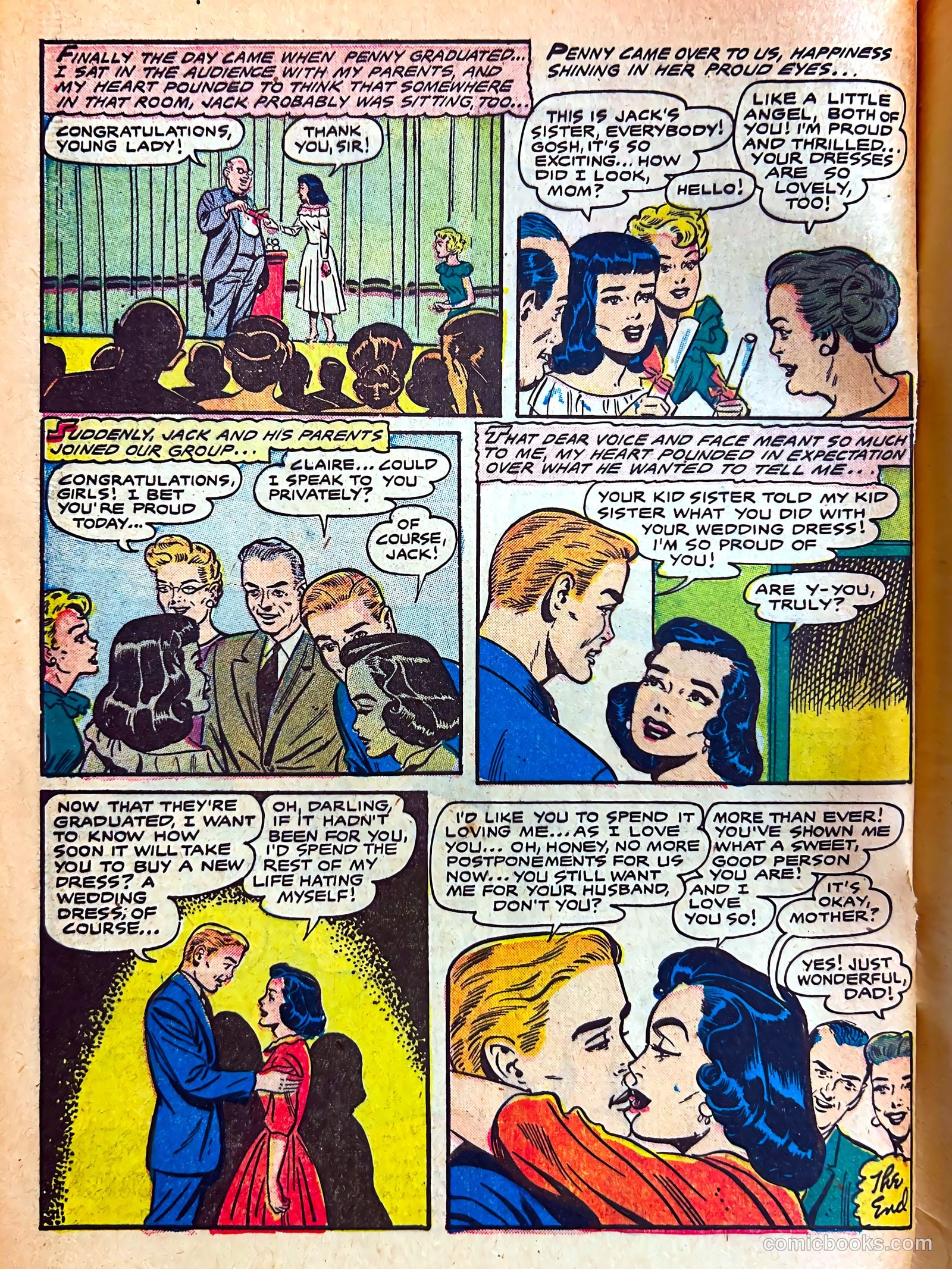Bride's Secrets #15 (1957) — page 34 of 36