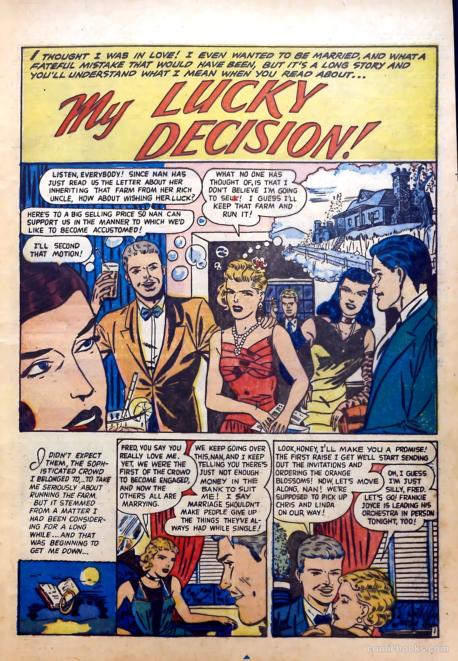 Bride's Secrets #16 (1957) — page 3 of 36