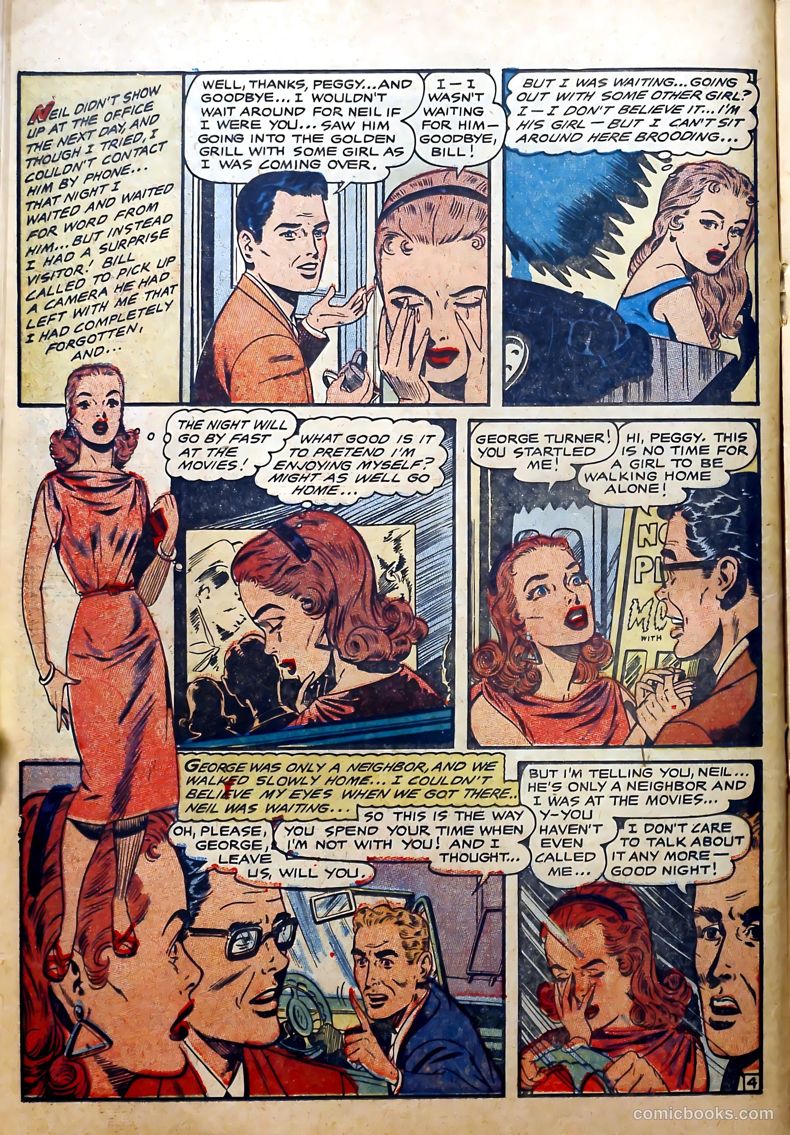 Bride's Secrets #16 (1957) — page 16 of 36
