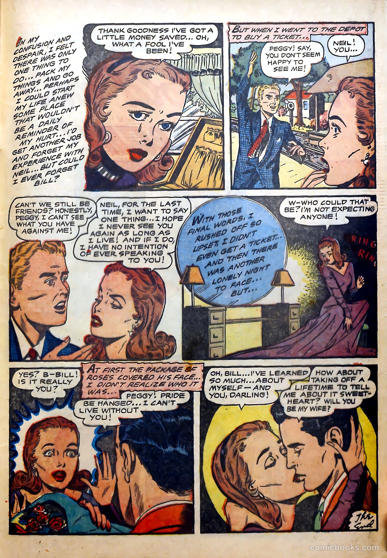 Bride's Secrets #16 (1957) — page 19 of 36