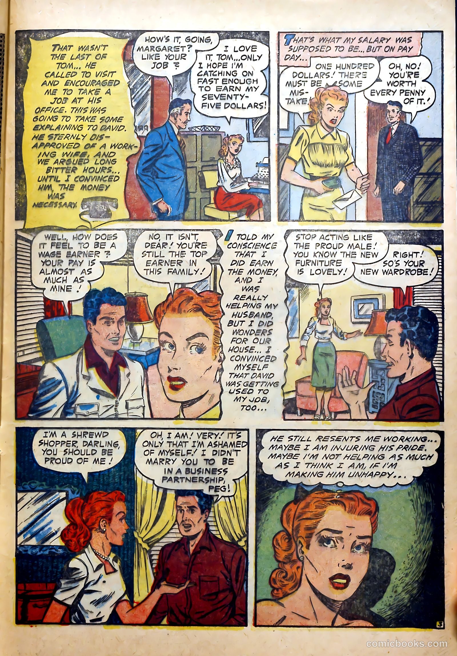Bride's Secrets #16 (1957) — page 23 of 36