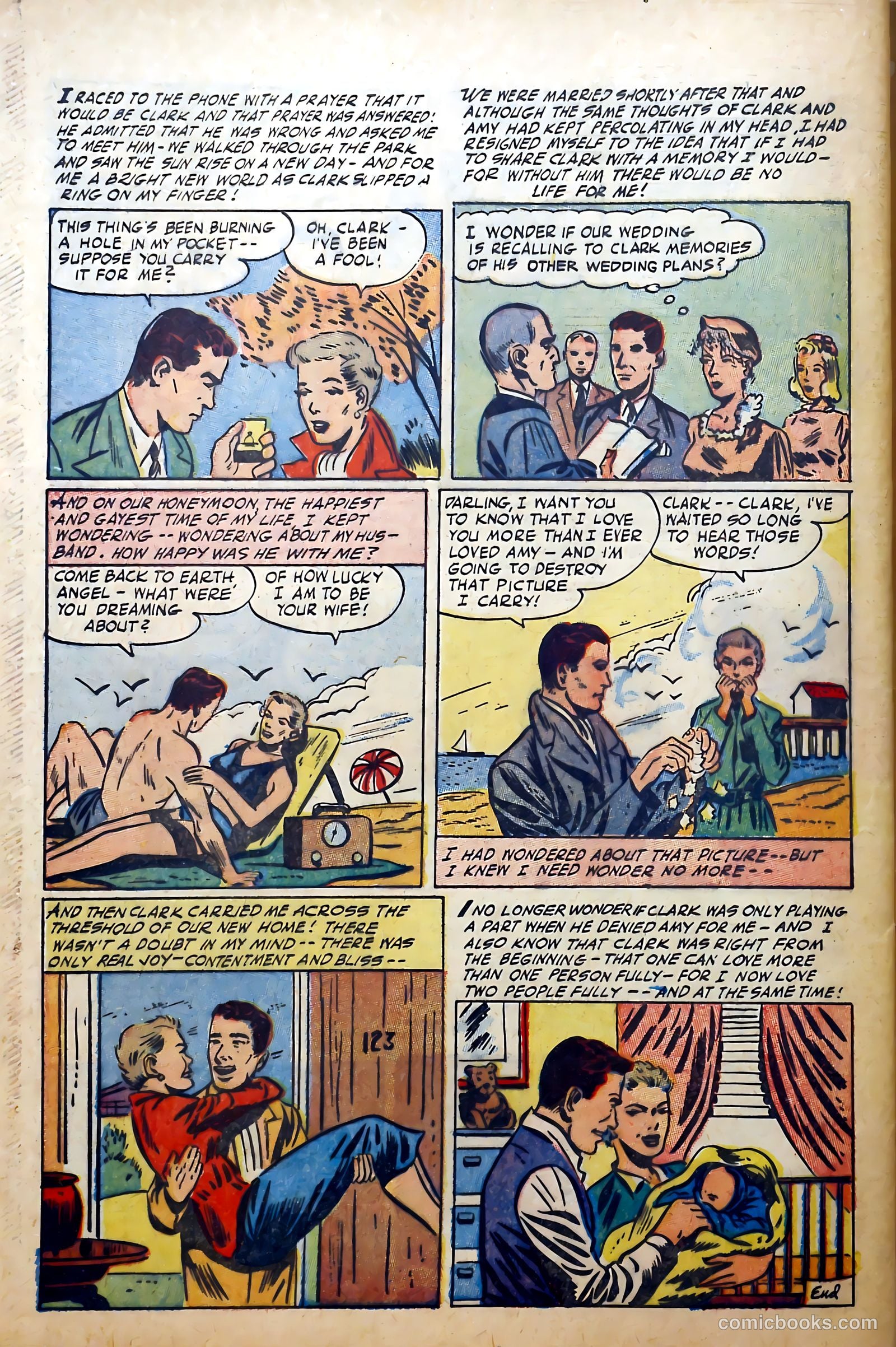 Bride's Secrets #16 (1957) — page 34 of 36