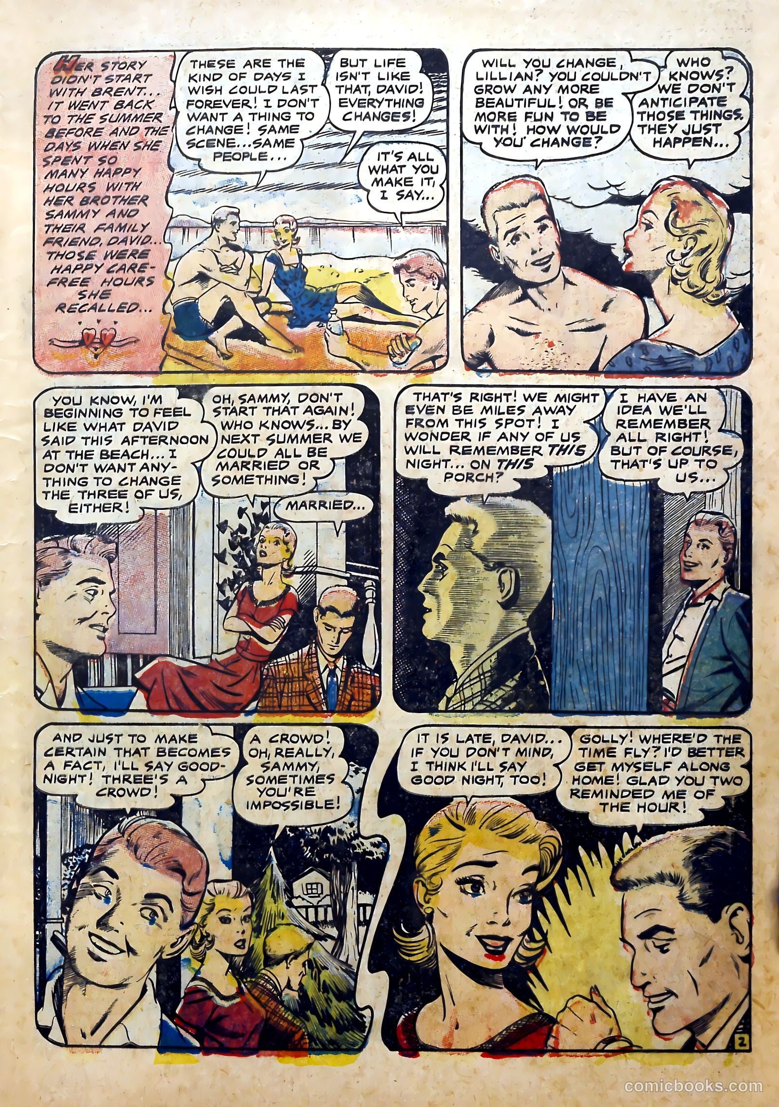 Bride's Secrets #17 (1957) — page 5 of 36
