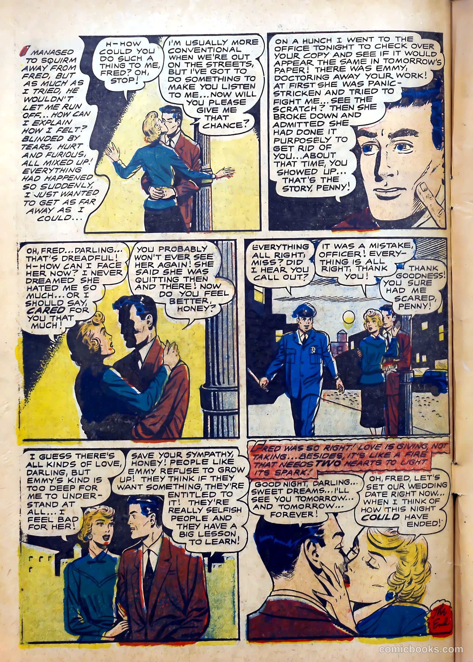 Bride's Secrets #17 (1957) — page 34 of 36