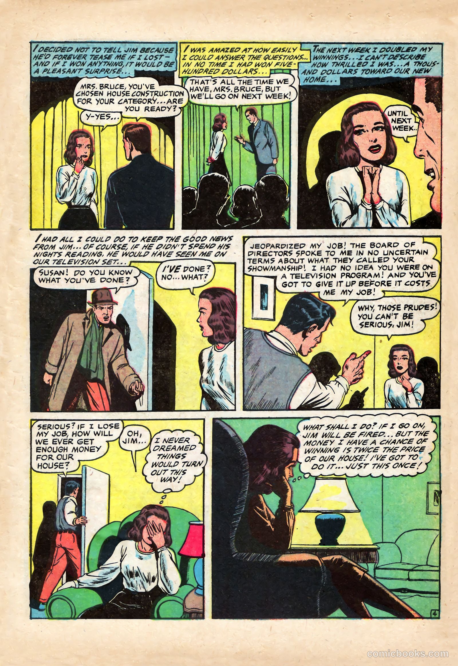 Bride's Secrets #19 (1958) — page 7 of 36