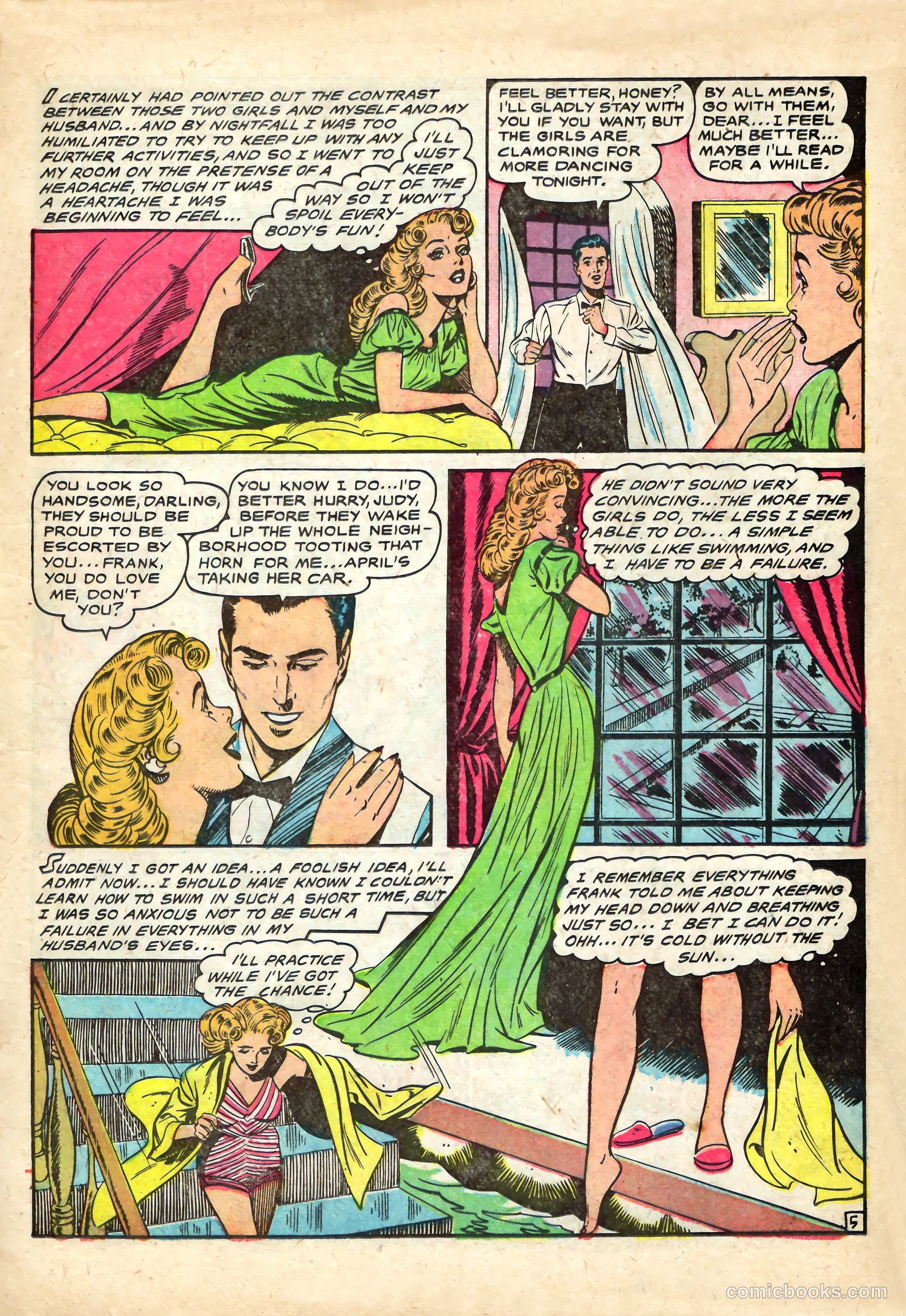 Bride's Secrets #19 (1958) — page 15 of 36