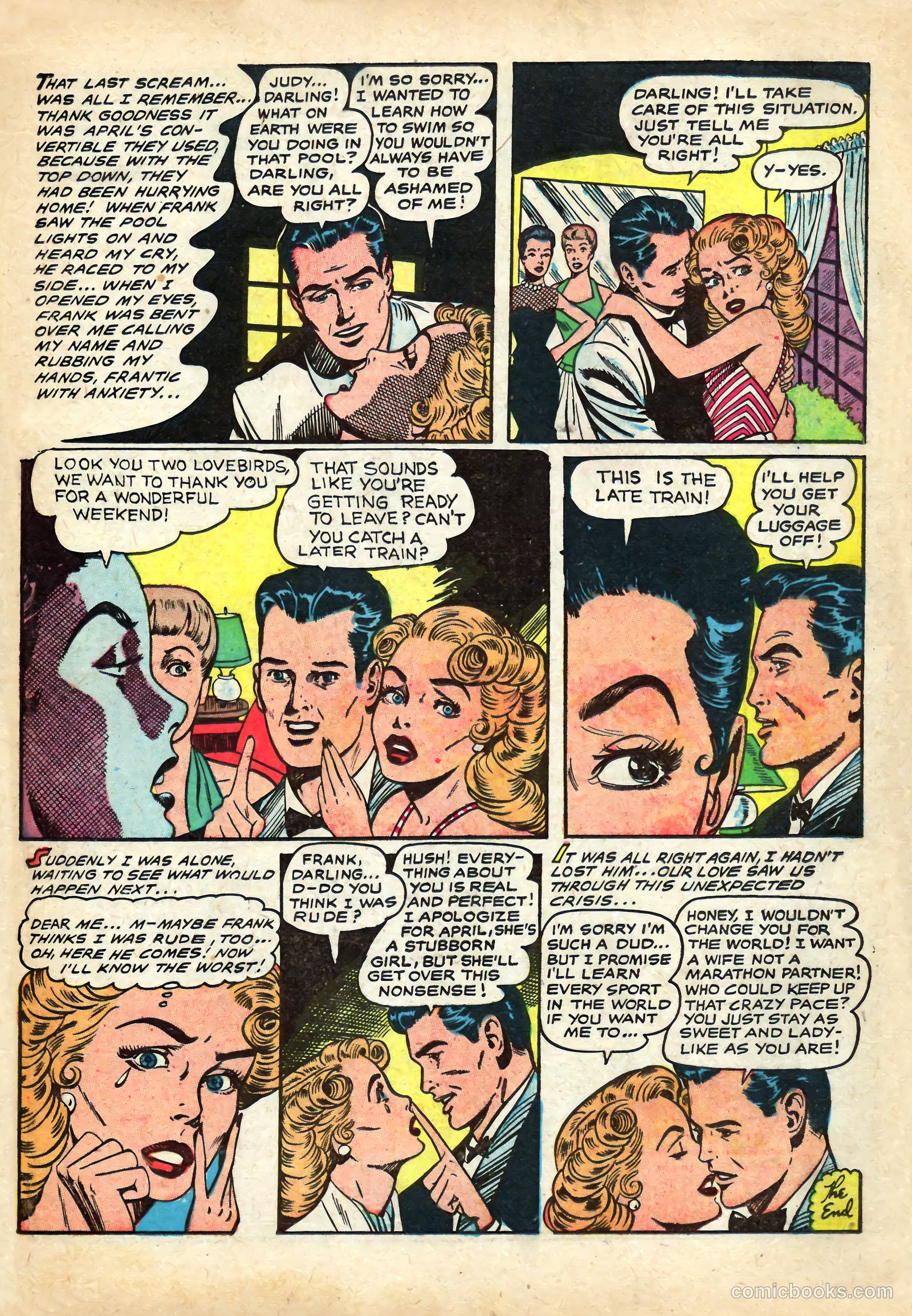 Bride's Secrets #19 (1958) — page 18 of 36