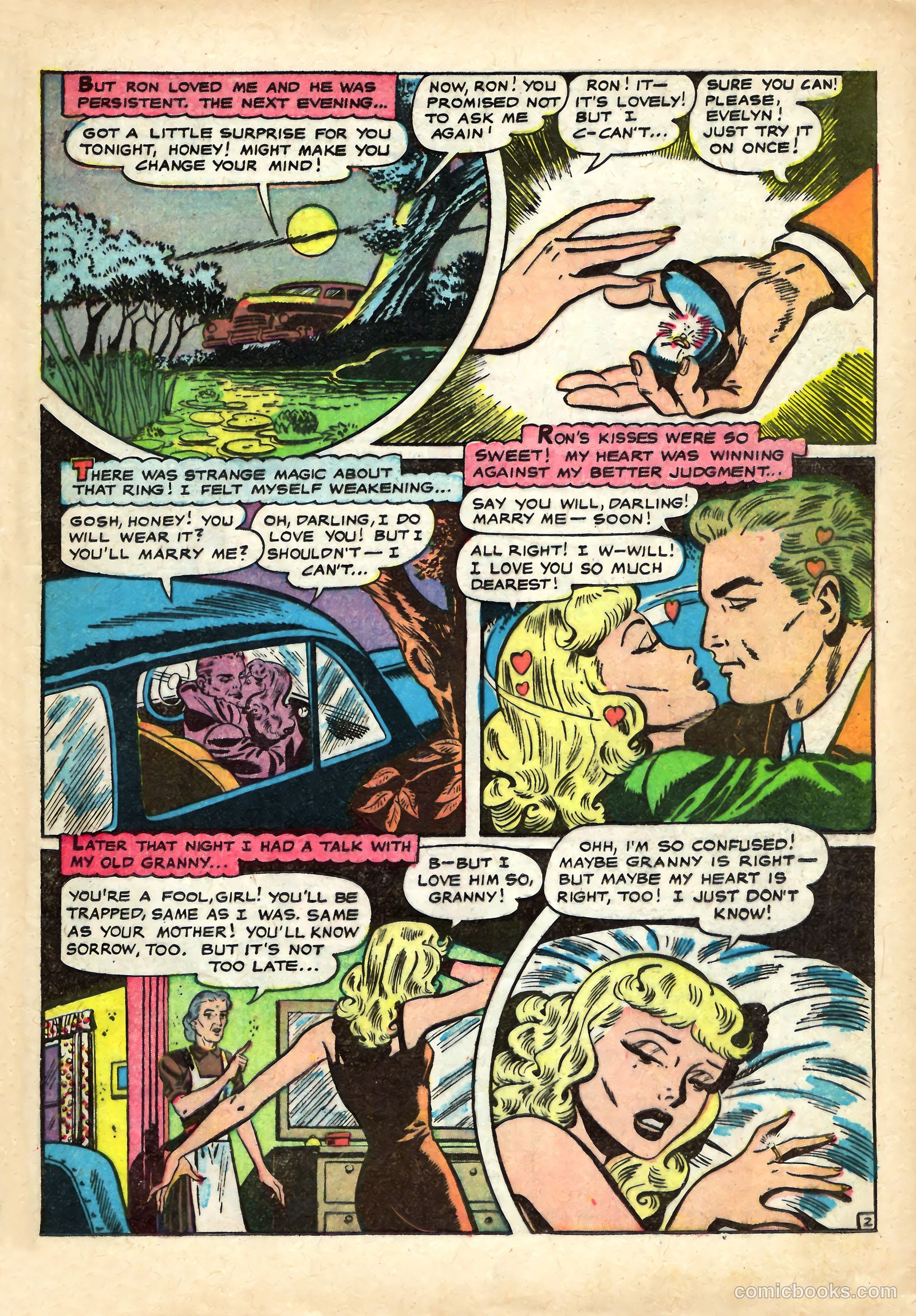 Bride's Secrets #19 (1958) — page 21 of 36
