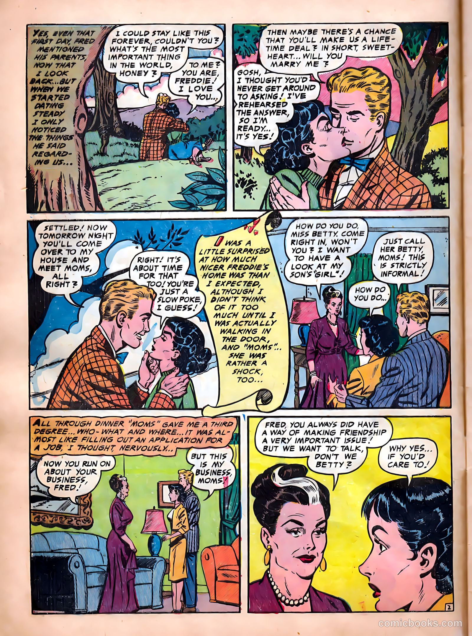 Bride's Secrets #2 (1954) — page 6 of 36