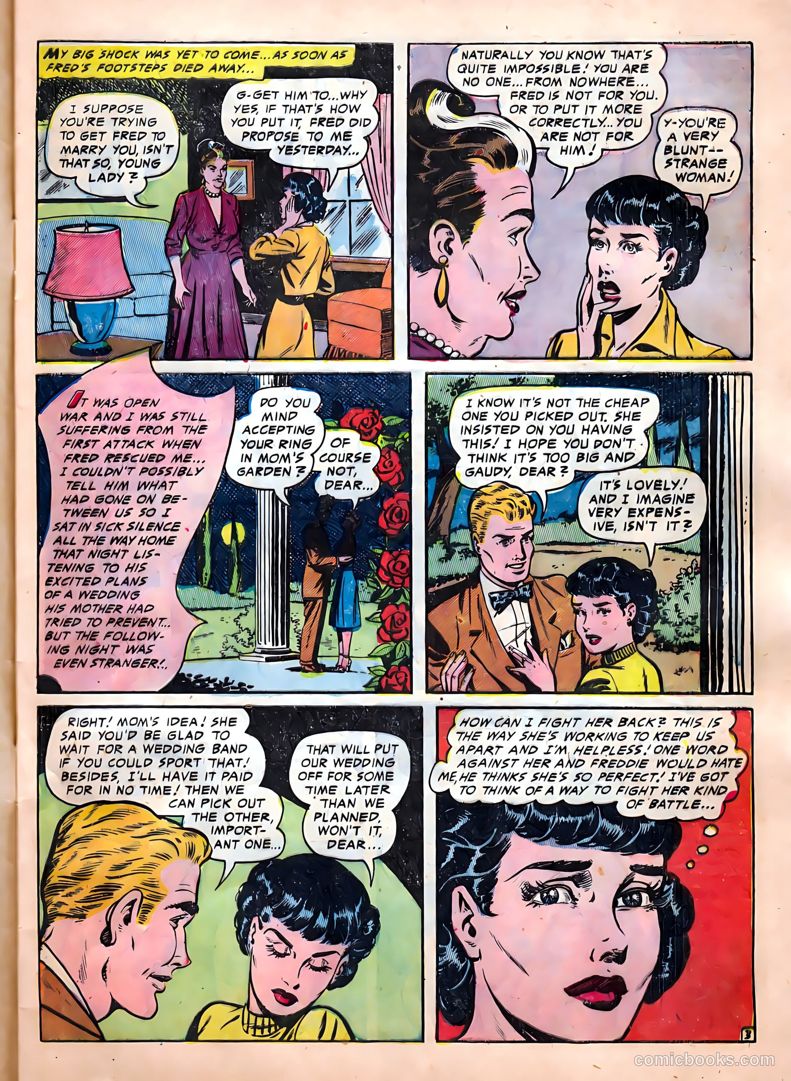 Bride's Secrets #2 (1954) — page 7 of 36