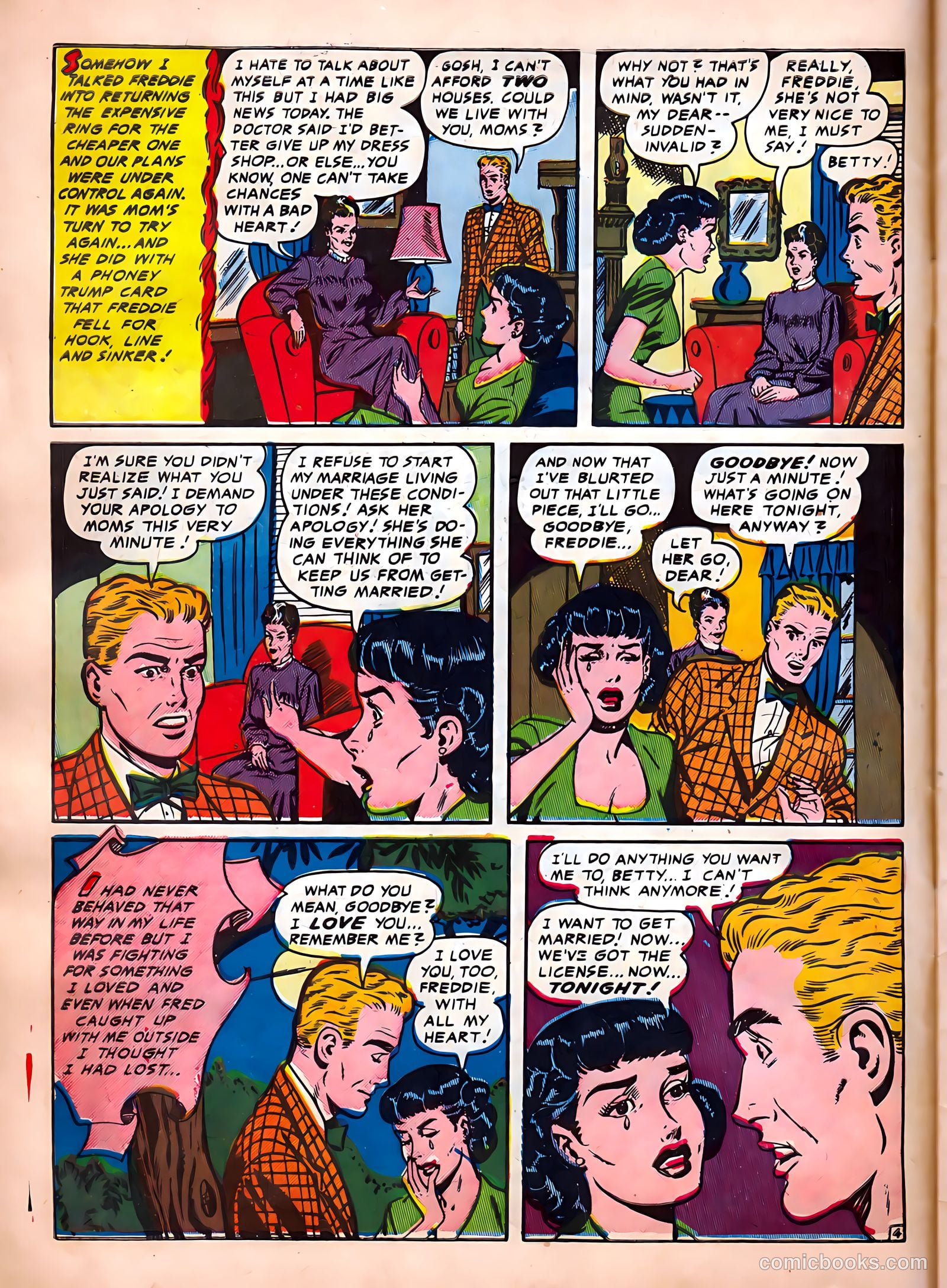Bride's Secrets #2 (1954) — page 8 of 36