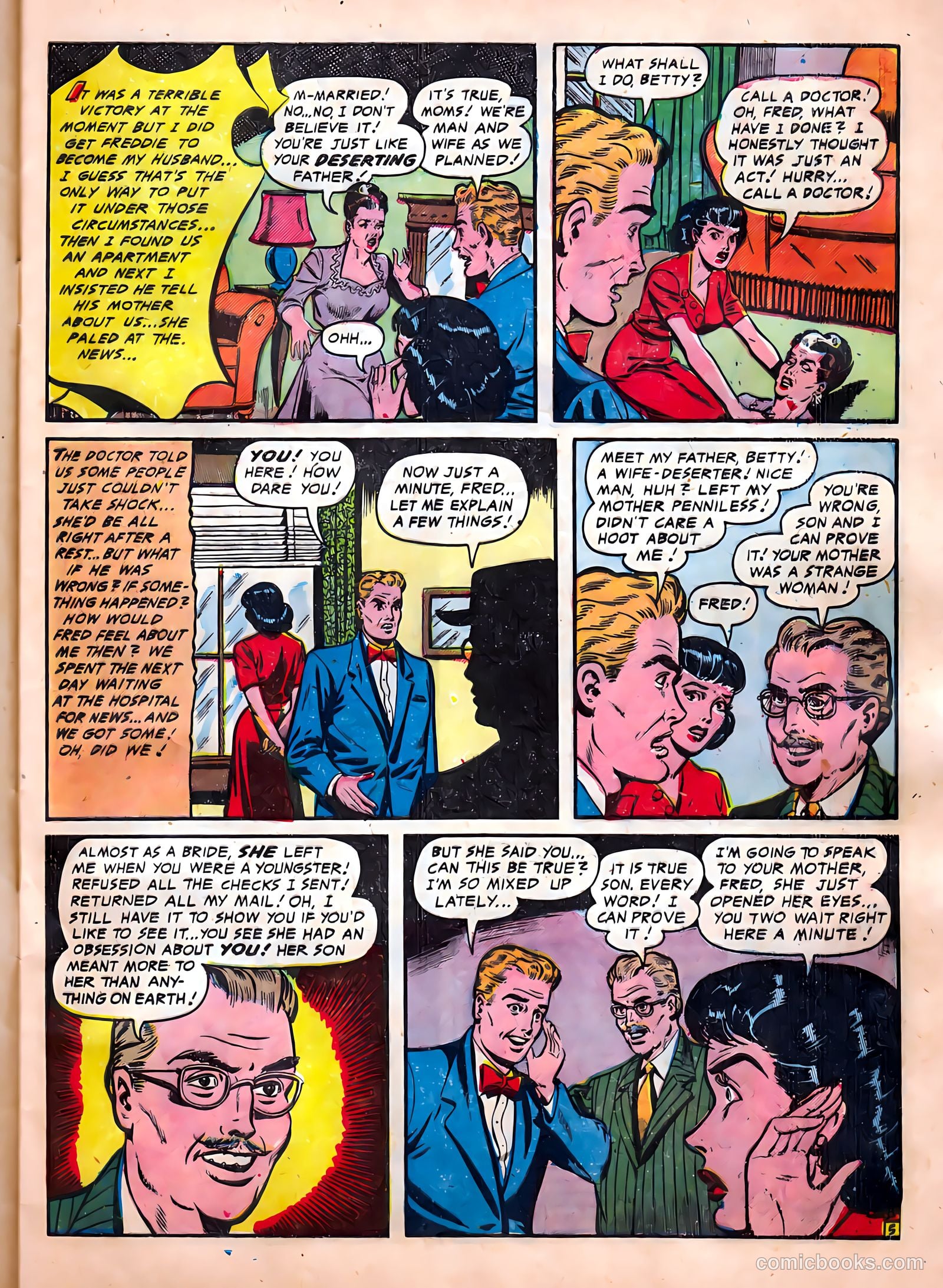 Bride's Secrets #2 (1954) — page 9 of 36