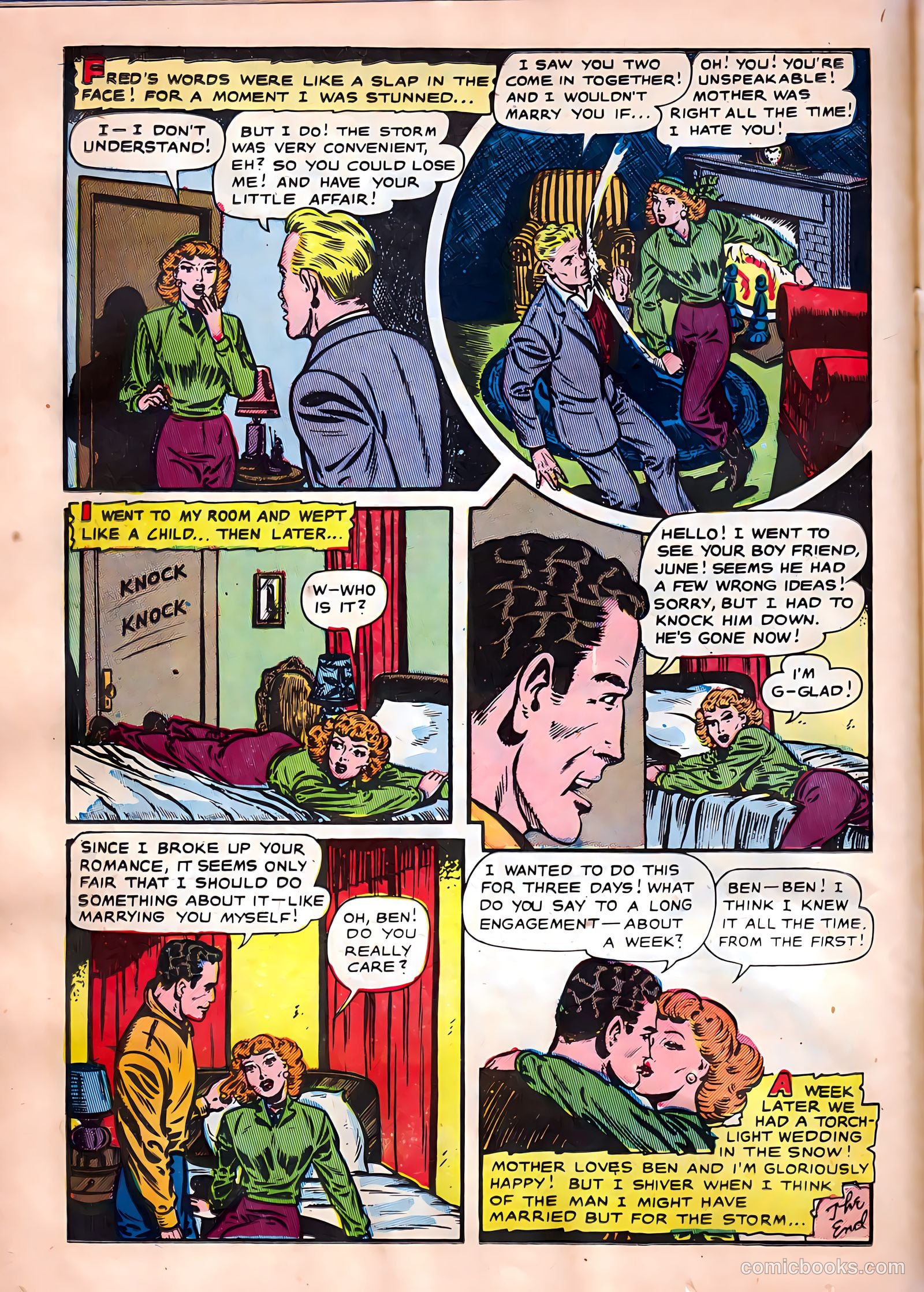 Bride's Secrets #2 (1954) — page 16 of 36