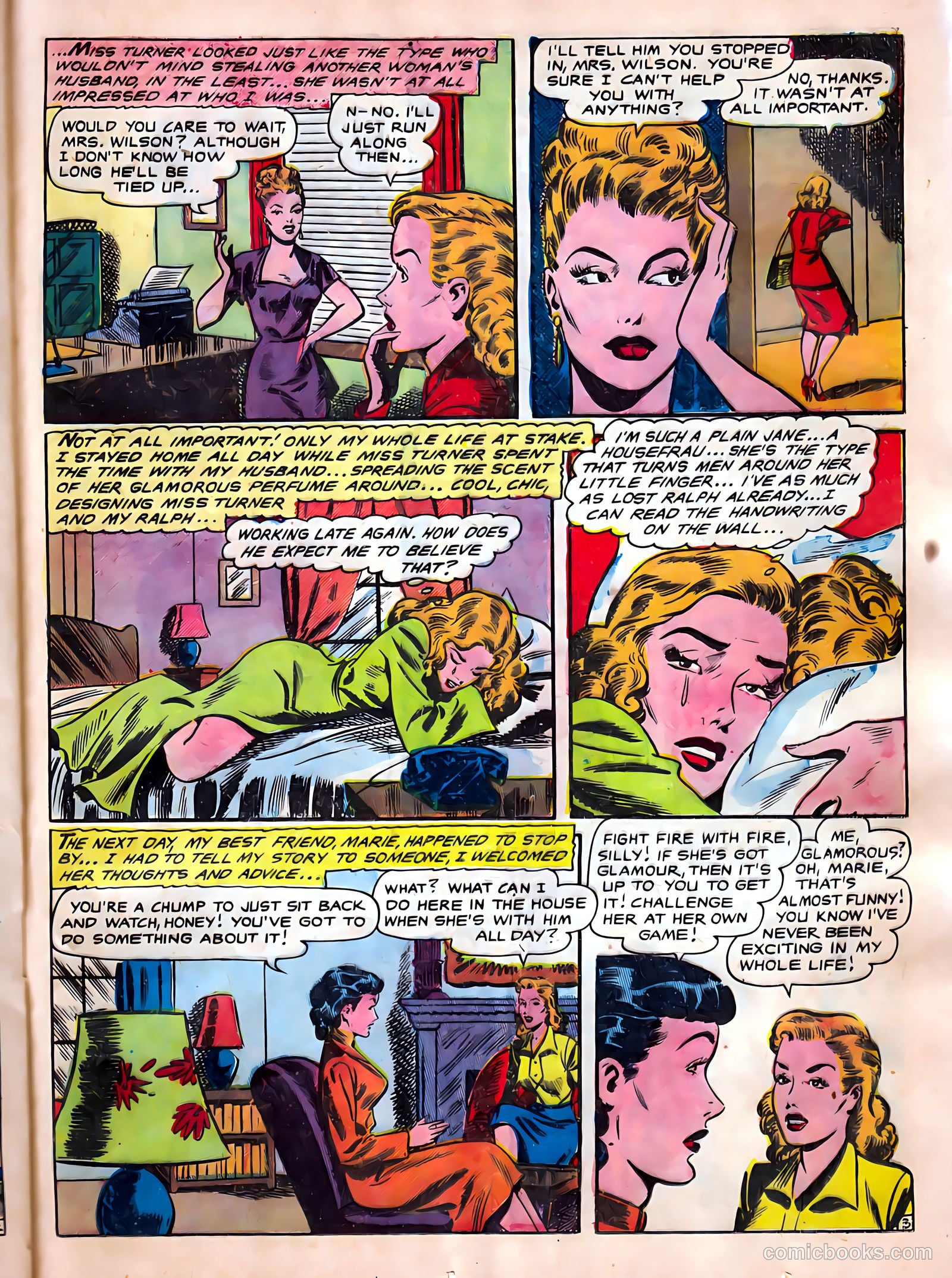 Bride's Secrets #2 (1954) — page 23 of 36