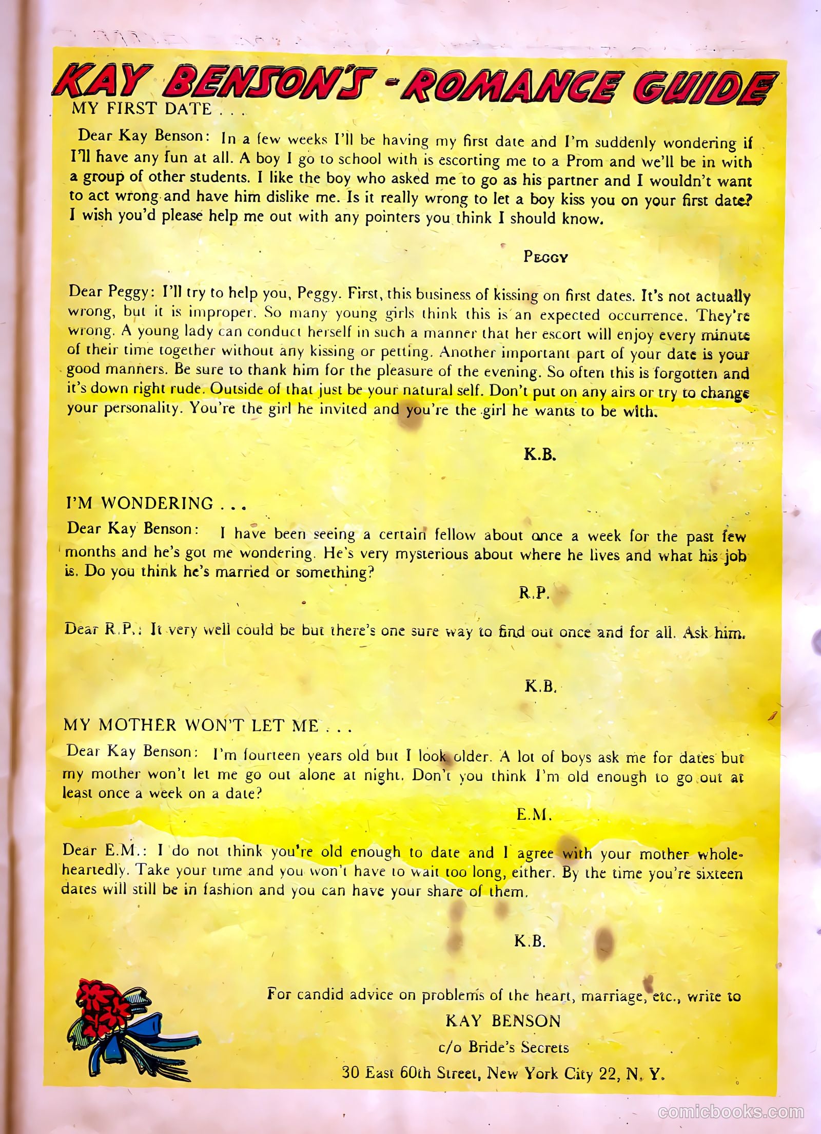 Bride's Secrets #2 (1954) — page 27 of 36