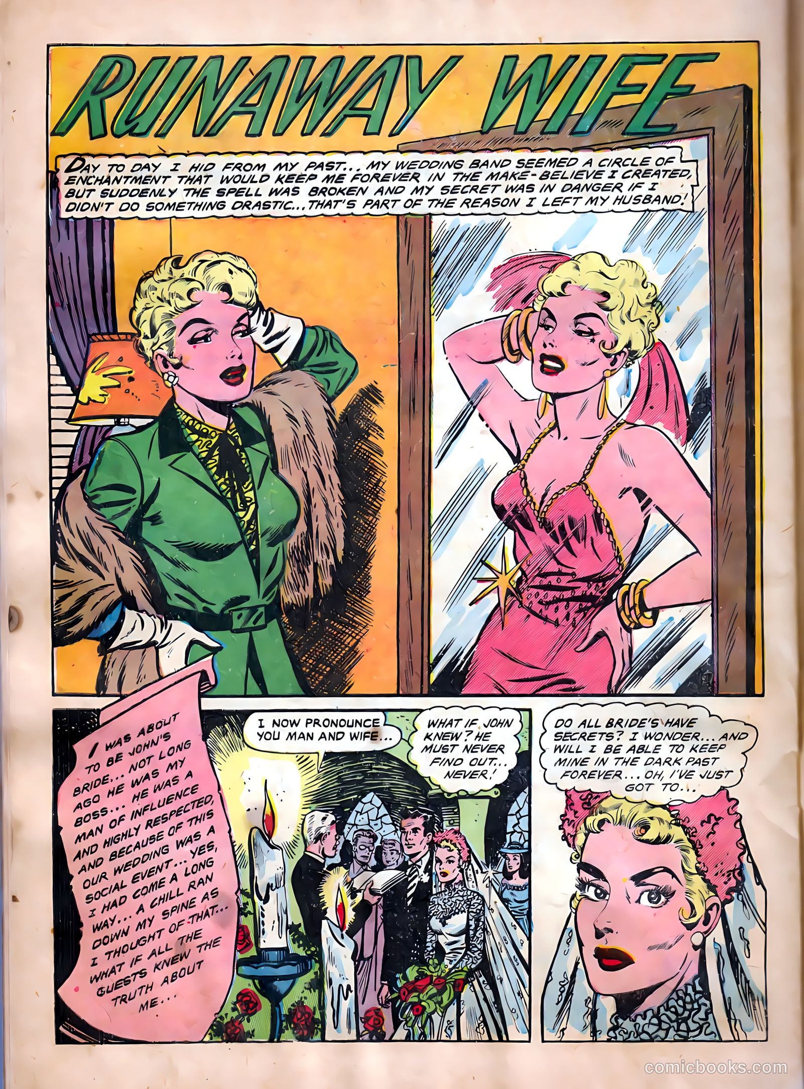 Bride's Secrets #2 (1954) — page 28 of 36