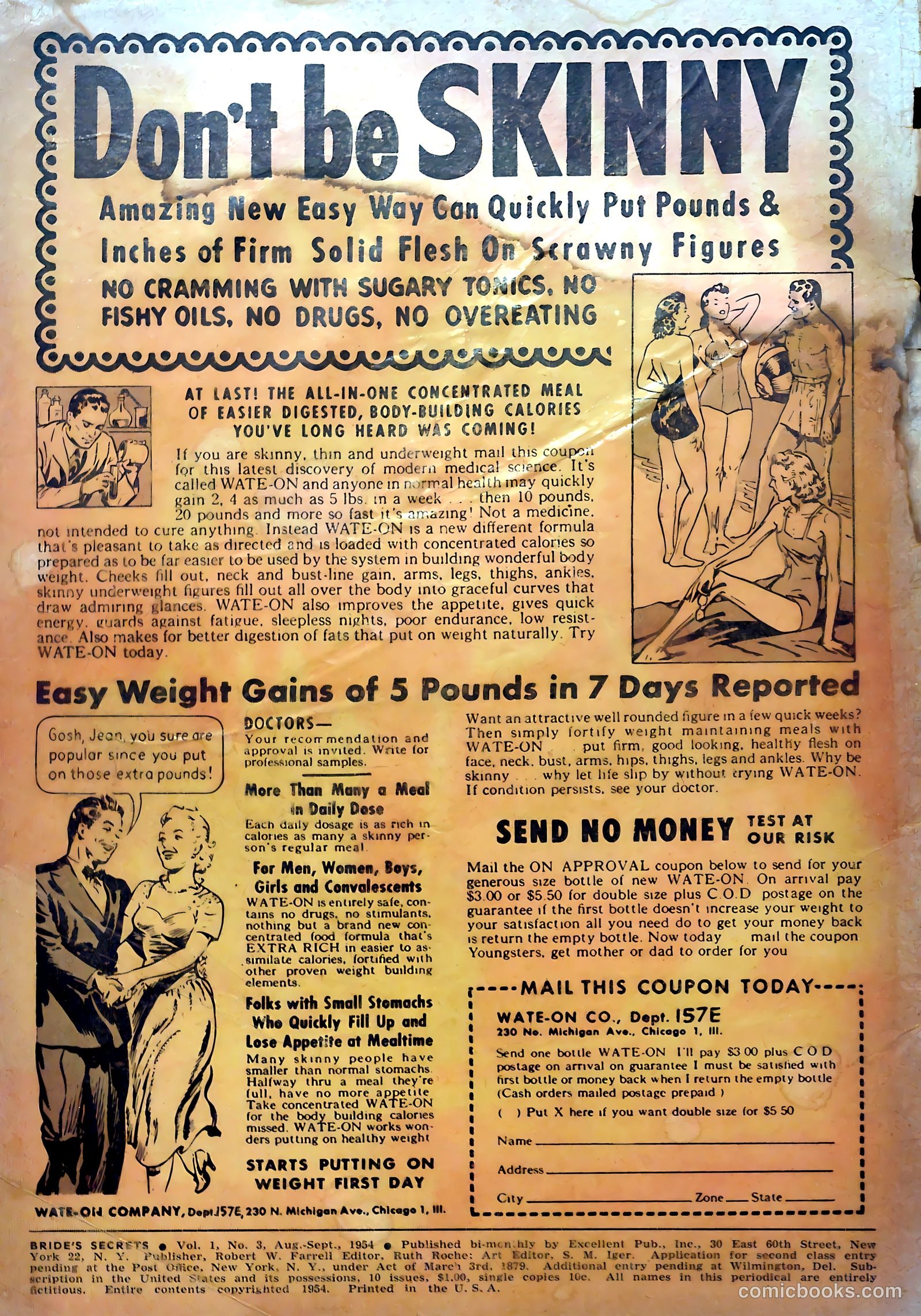 Bride's Secrets #3 (1954) — page 2 of 37