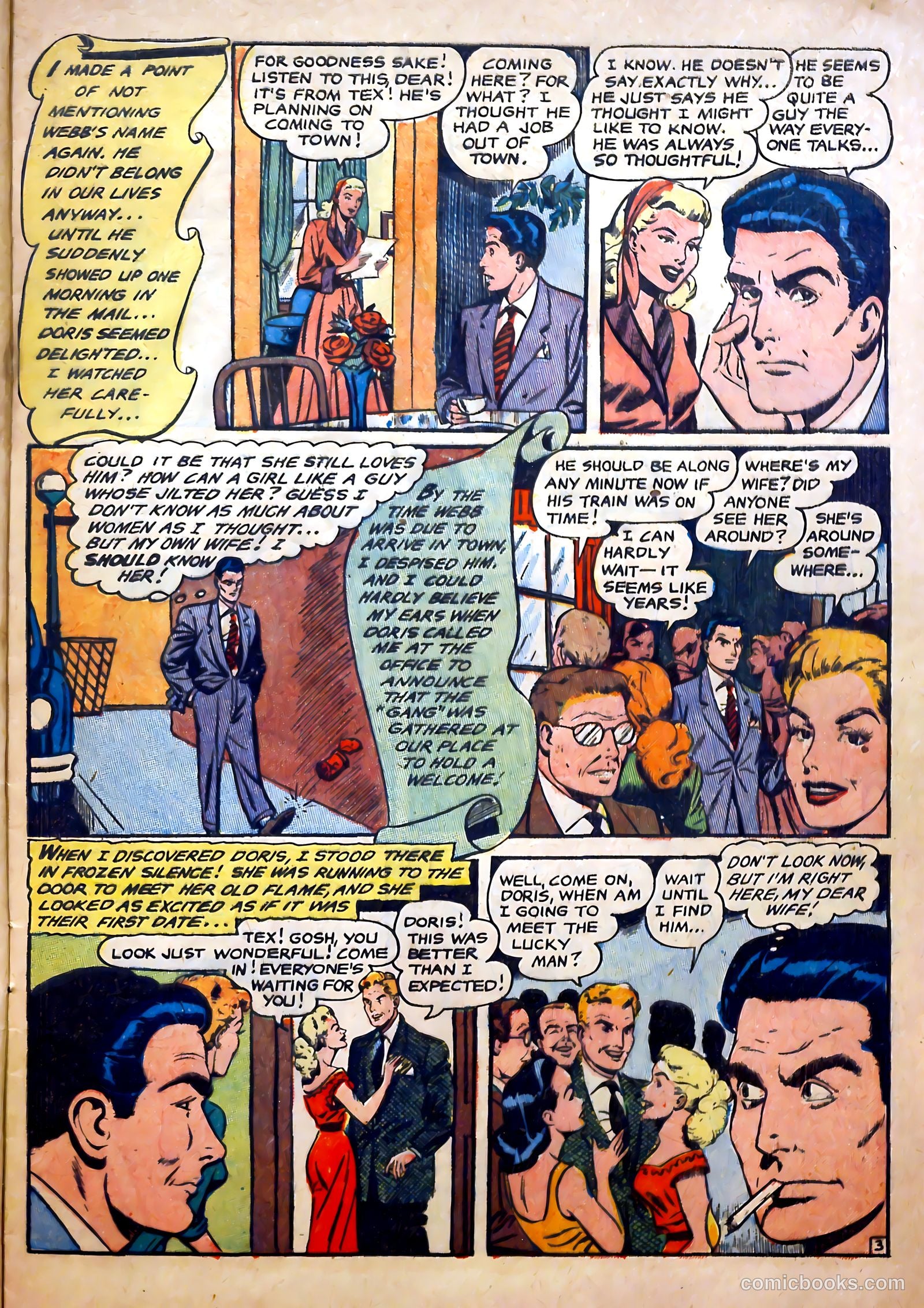 Bride's Secrets #3 (1954) — page 7 of 37