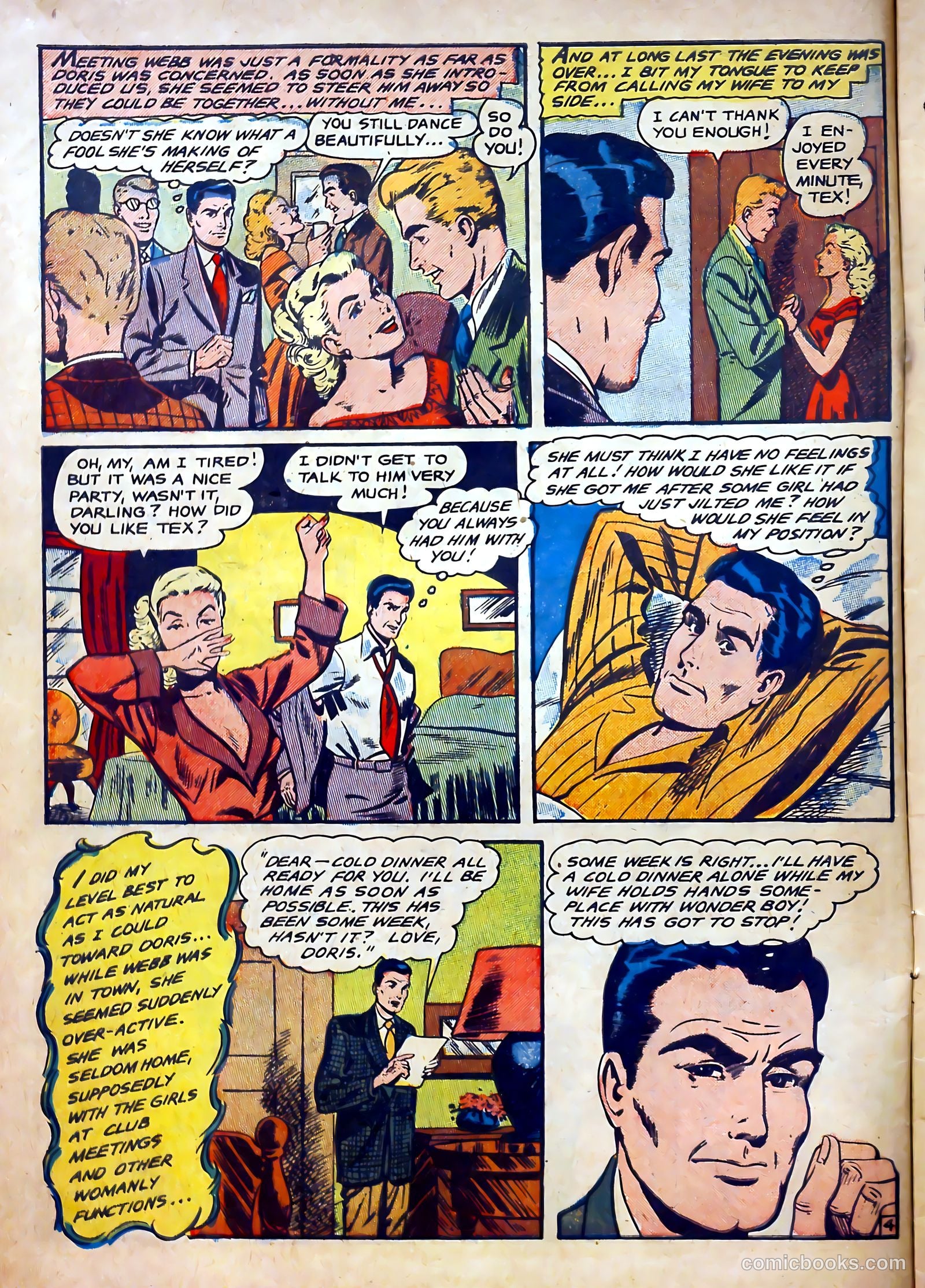 Bride's Secrets #3 (1954) — page 8 of 37