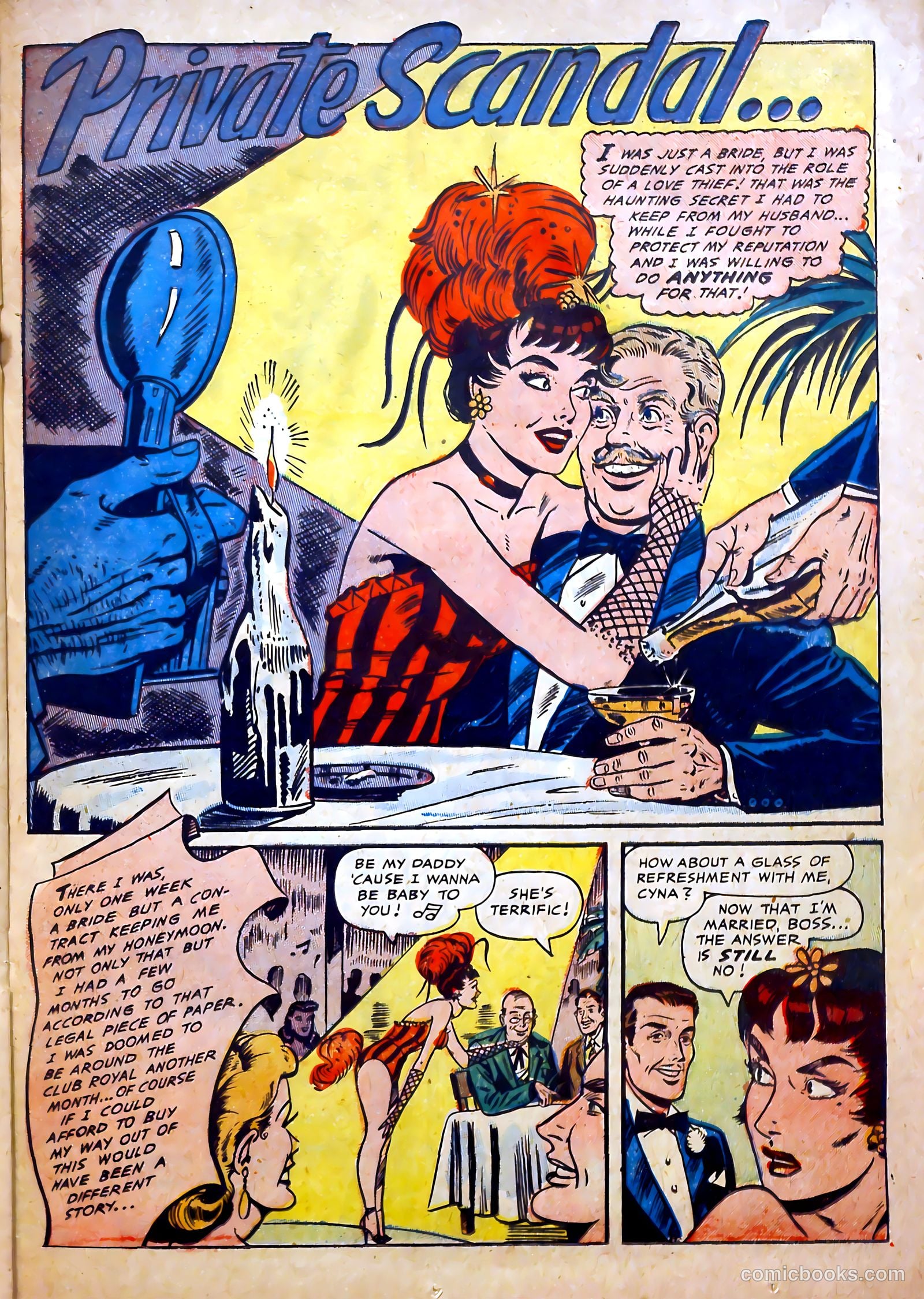 Bride's Secrets #3 (1954) — page 21 of 37