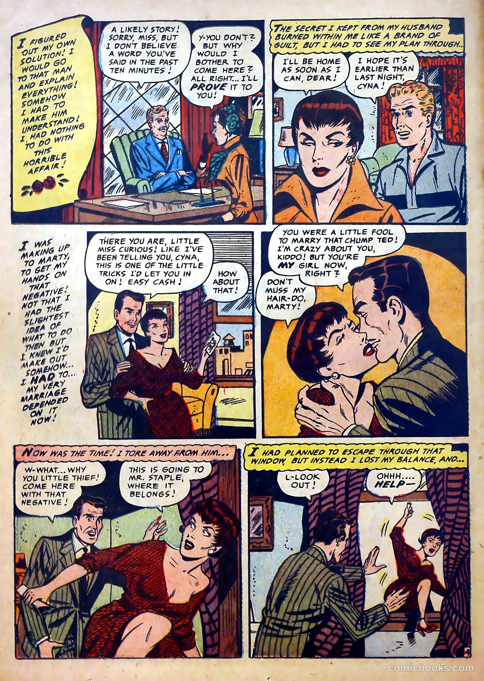 Bride's Secrets #3 (1954) — page 24 of 37