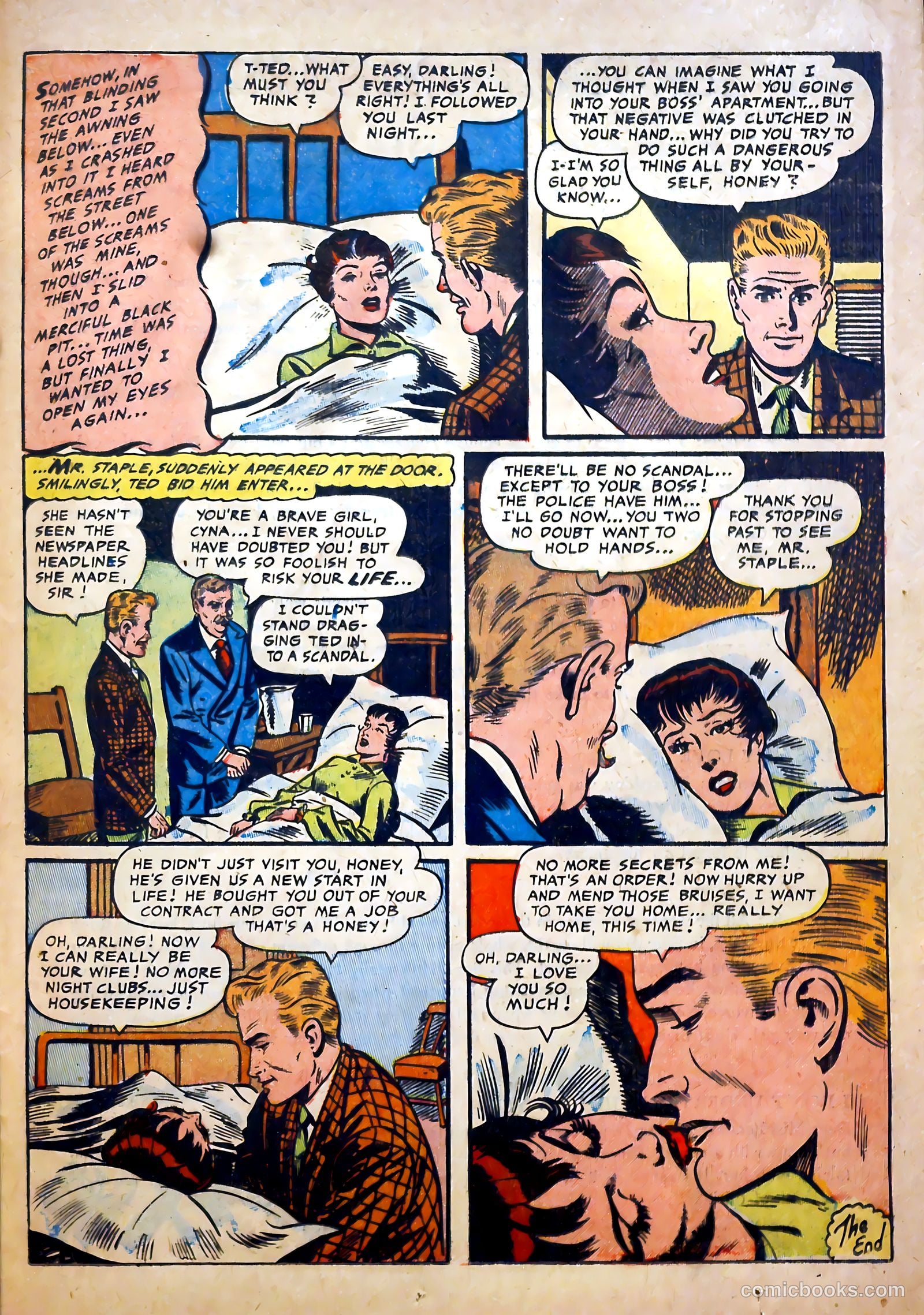 Bride's Secrets #3 (1954) — page 25 of 37