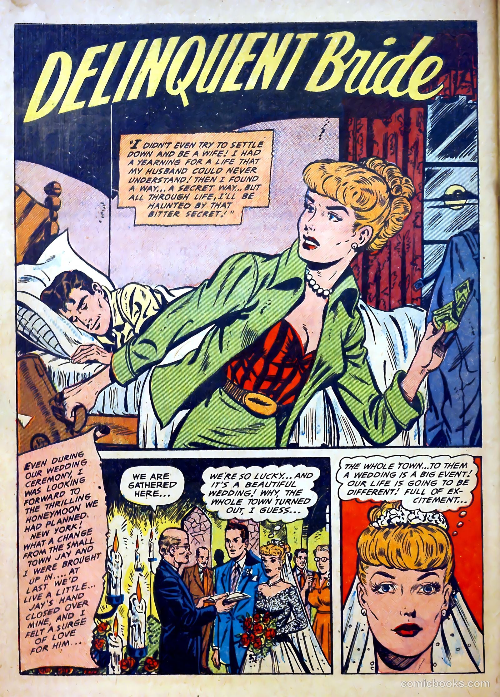 Bride's Secrets #3 (1954) — page 28 of 37
