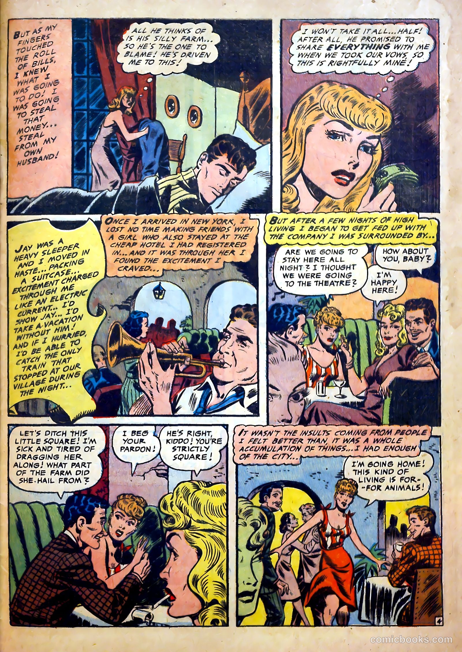 Bride's Secrets #3 (1954) — page 31 of 37