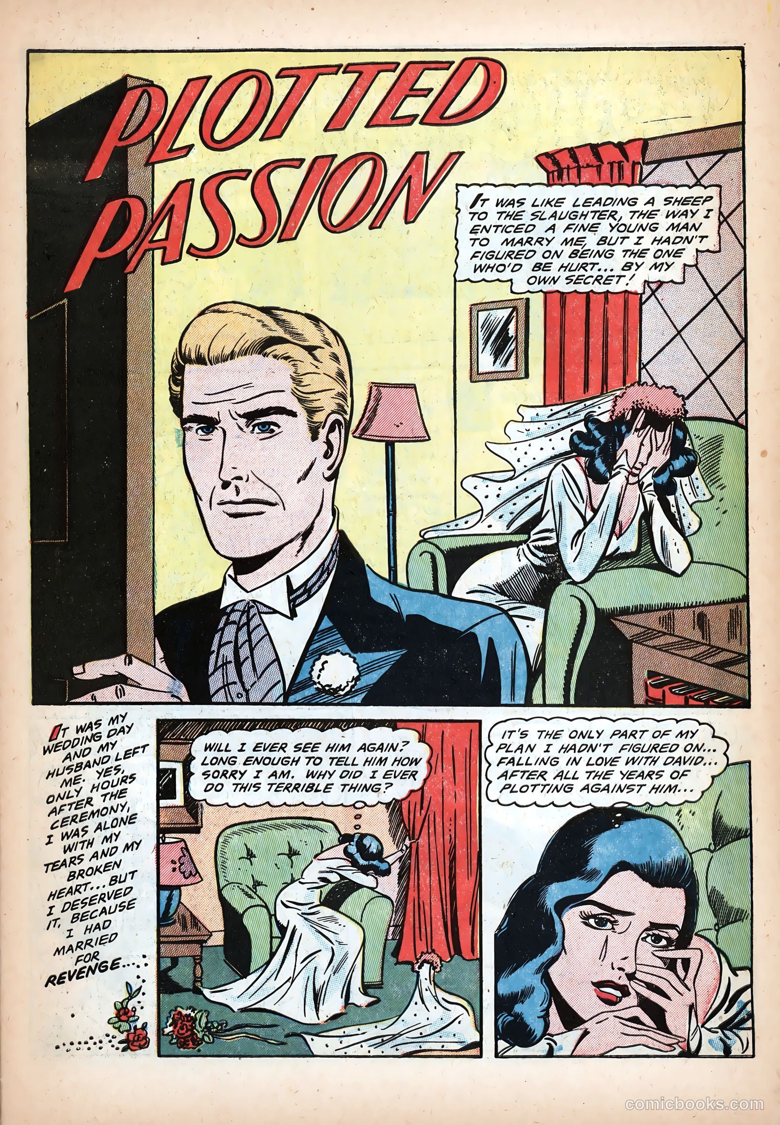 Bride's Secrets #4 (1954) — page 3 of 36