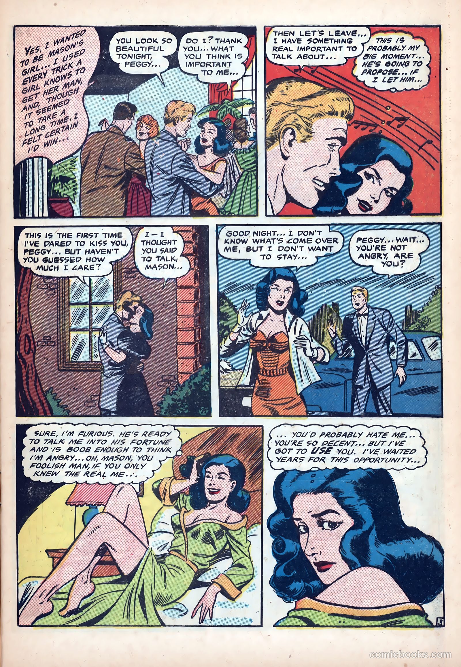 Bride's Secrets #4 (1954) — page 7 of 36