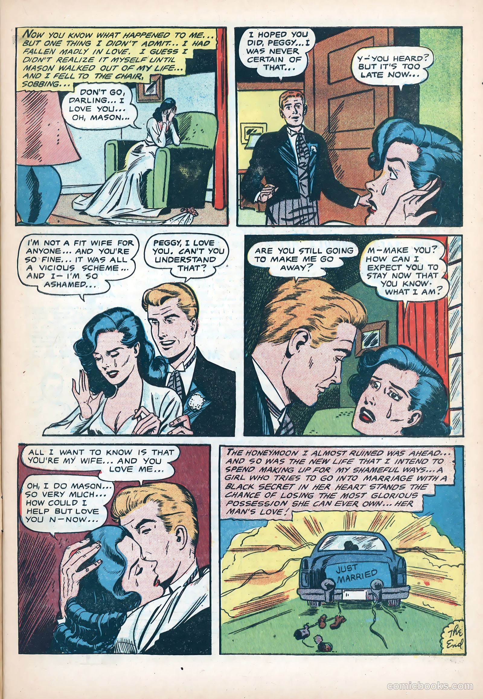 Bride's Secrets #4 (1954) — page 9 of 36