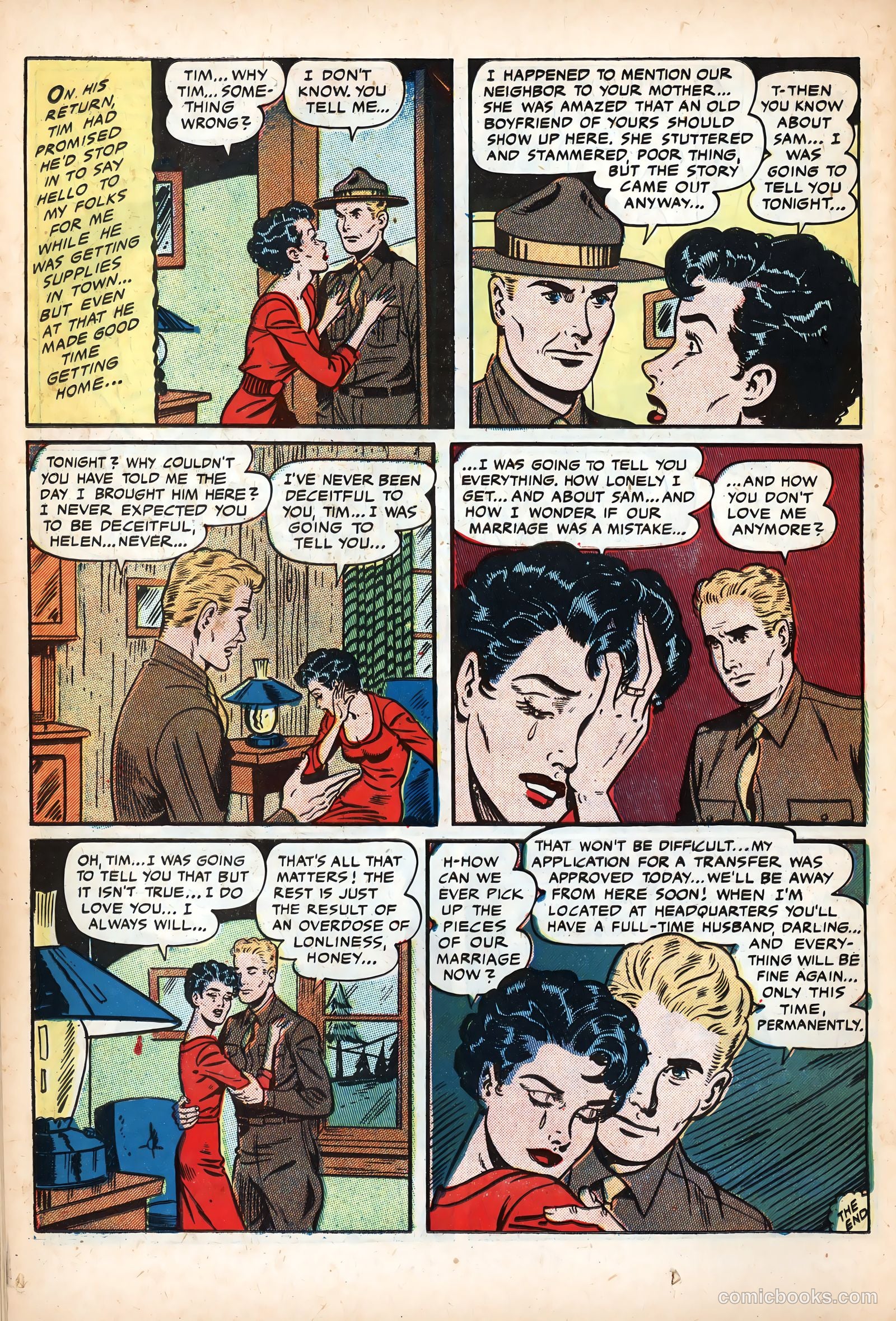 Bride's Secrets #4 (1954) — page 16 of 36