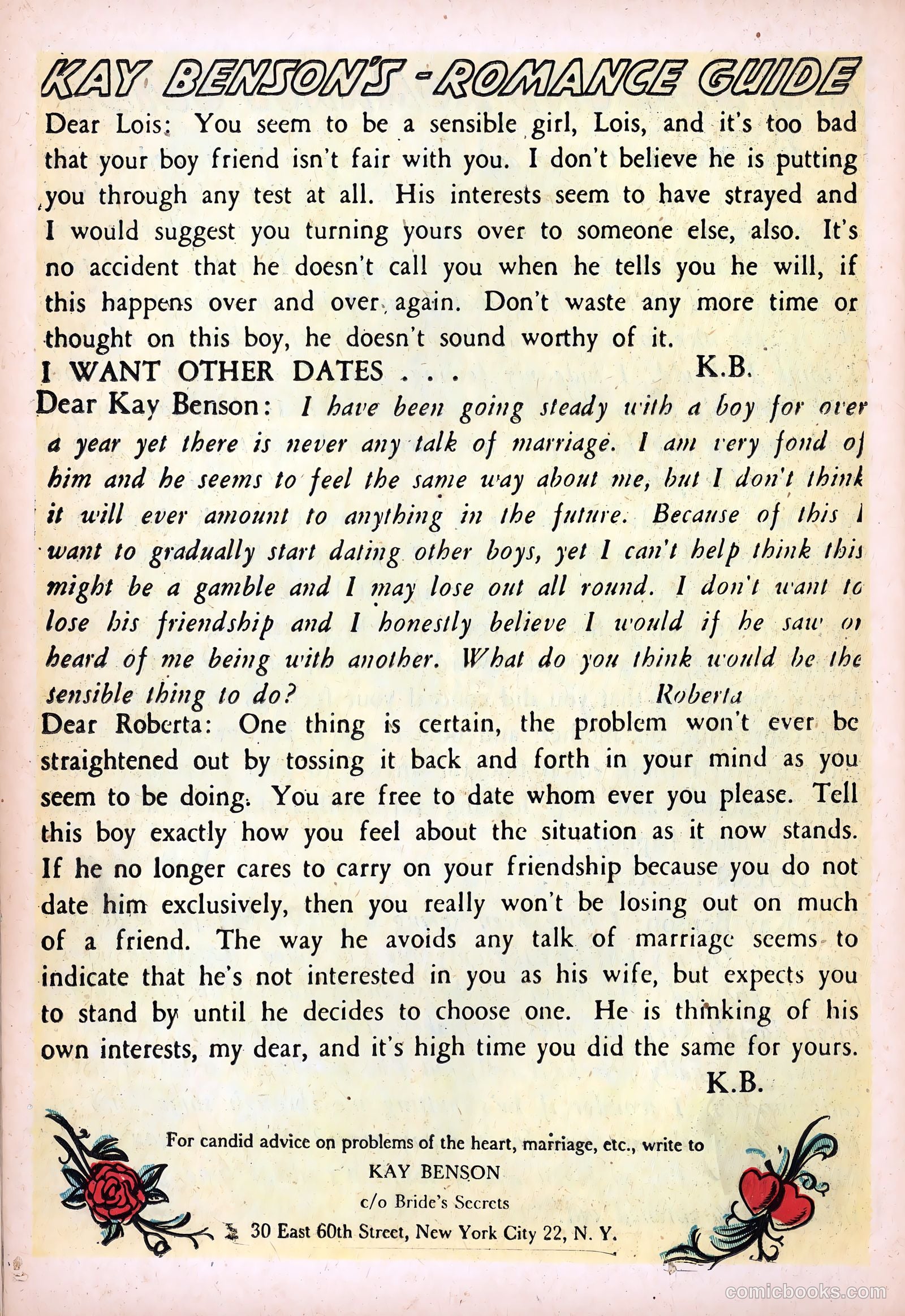 Bride's Secrets #4 (1954) — page 18 of 36
