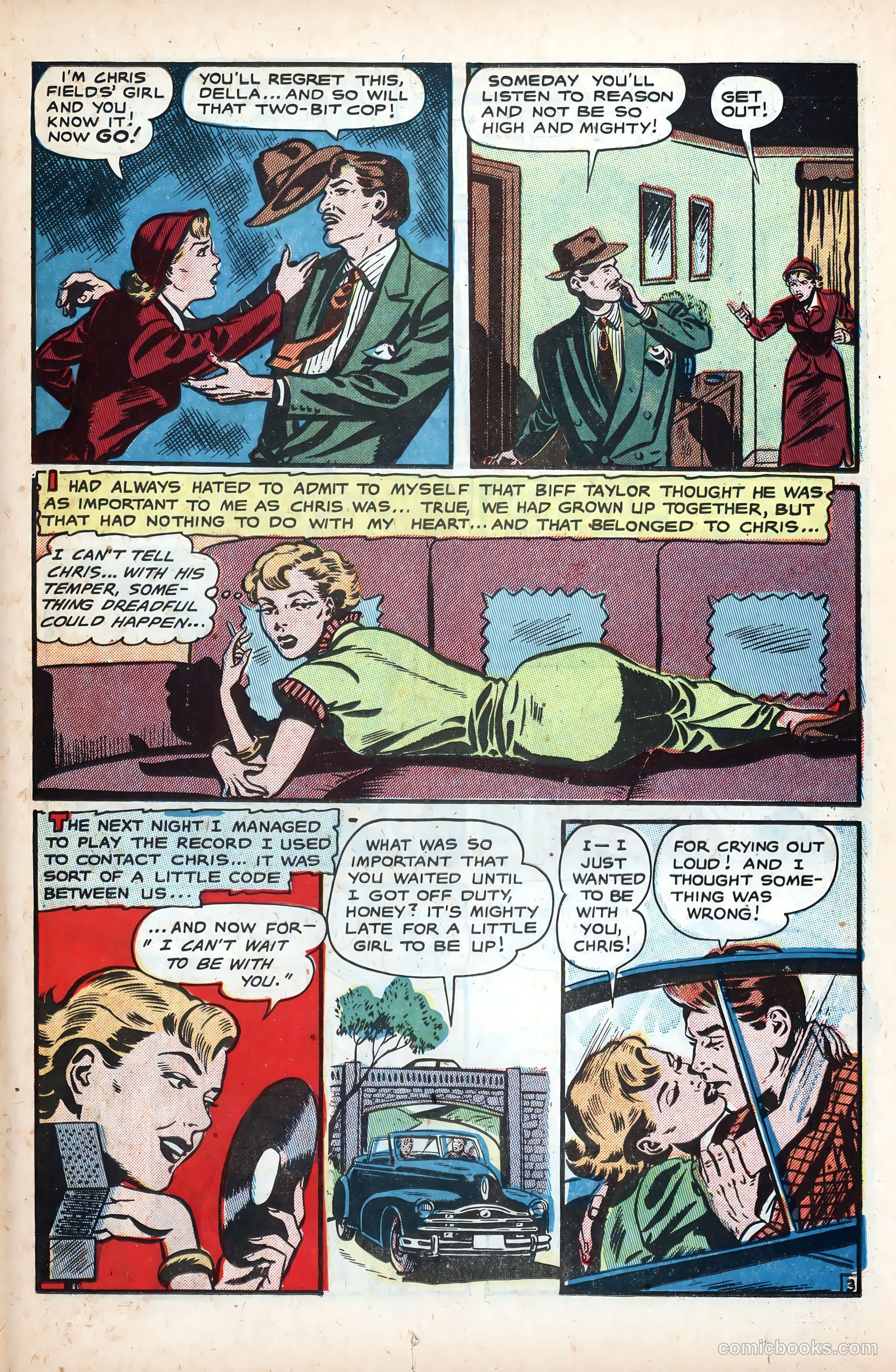 Bride's Secrets #4 (1954) — page 21 of 36