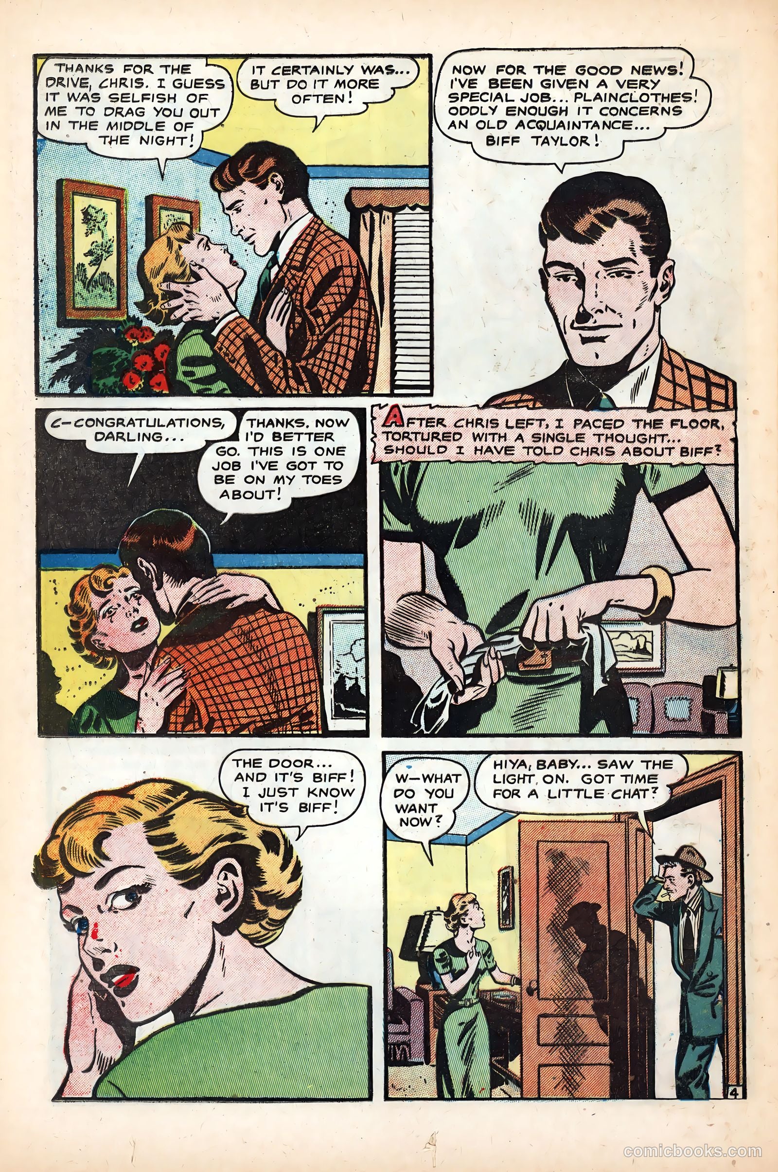 Bride's Secrets #4 (1954) — page 22 of 36