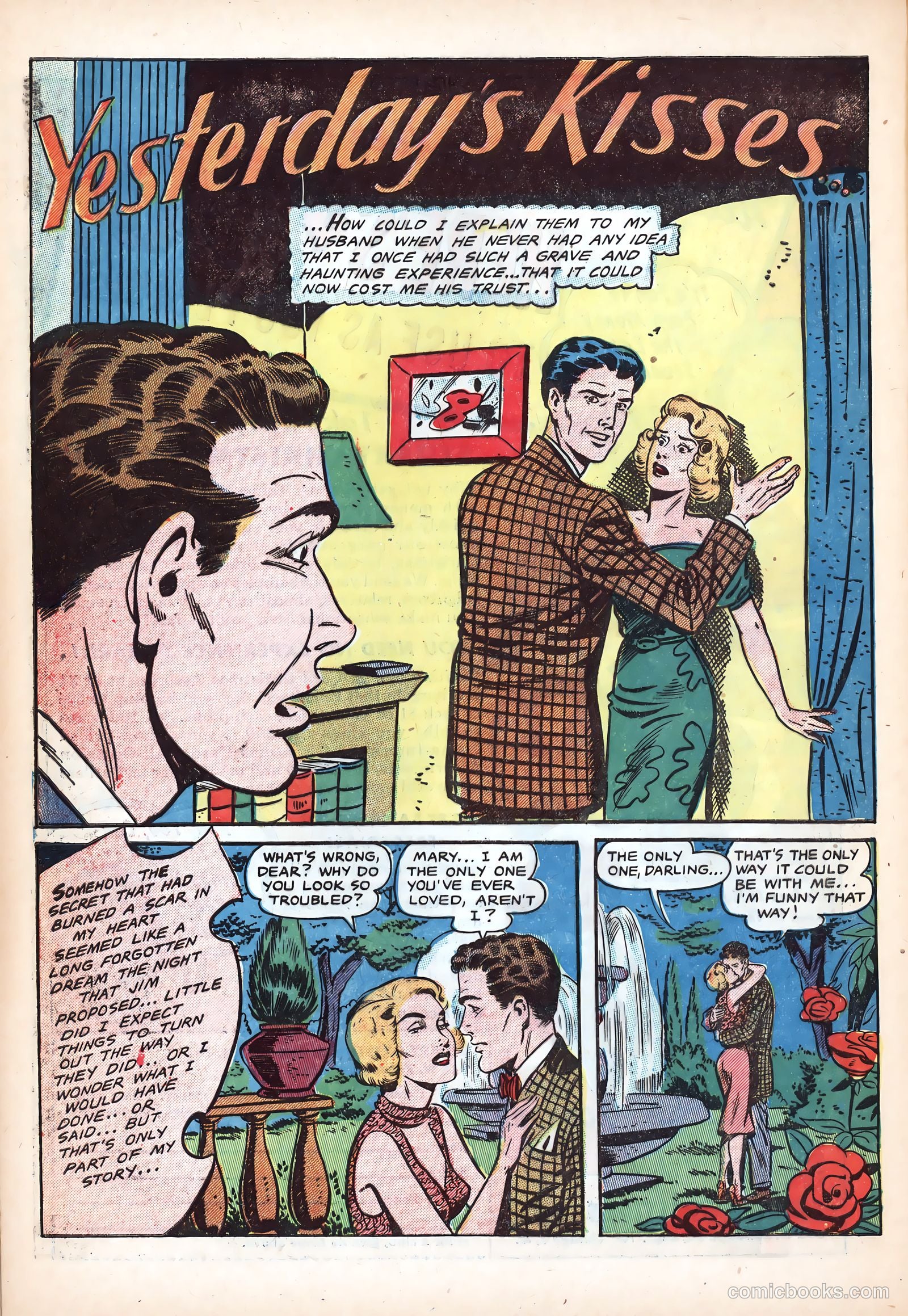 Bride's Secrets #4 (1954) — page 28 of 36
