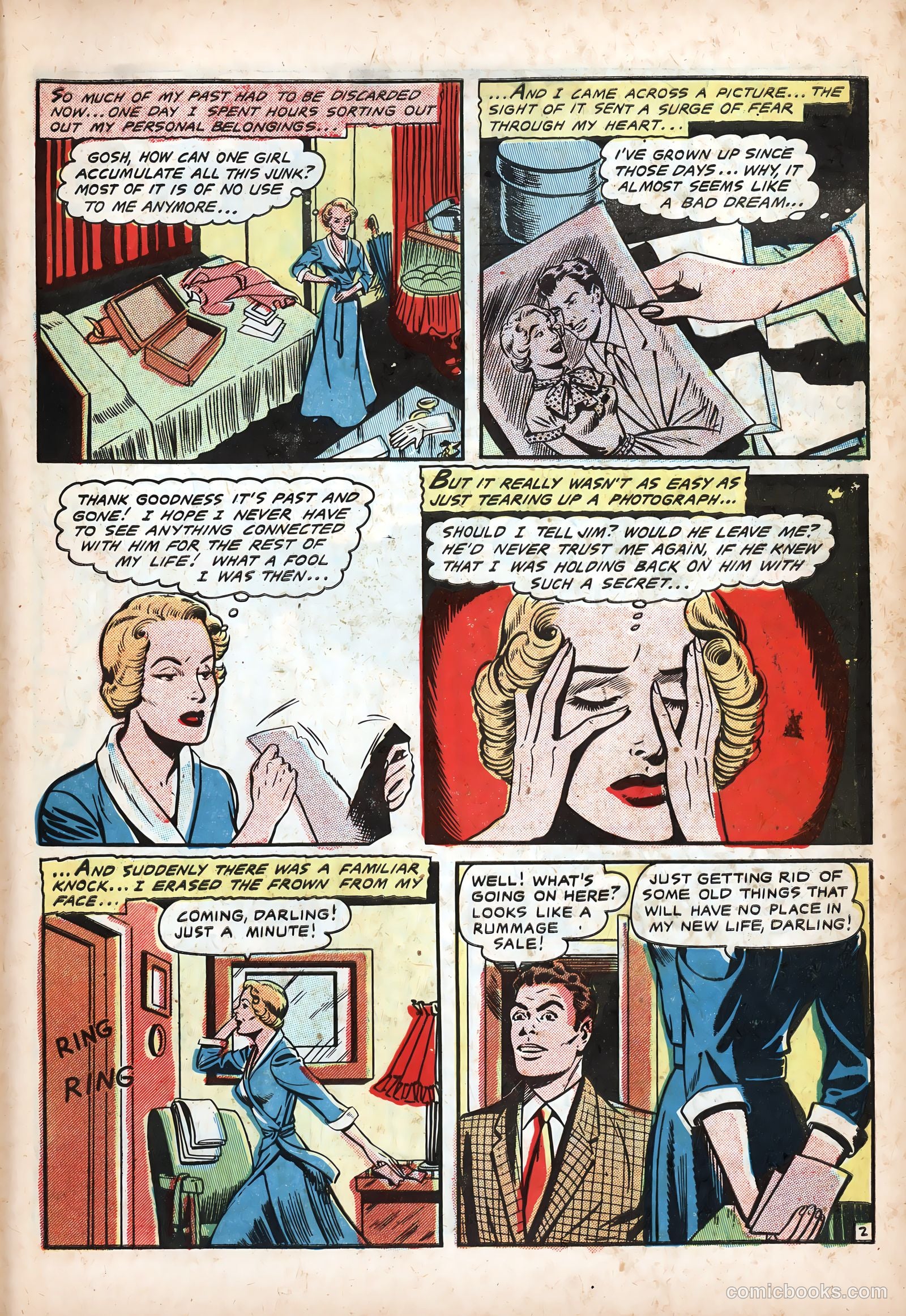 Bride's Secrets #4 (1954) — page 29 of 36