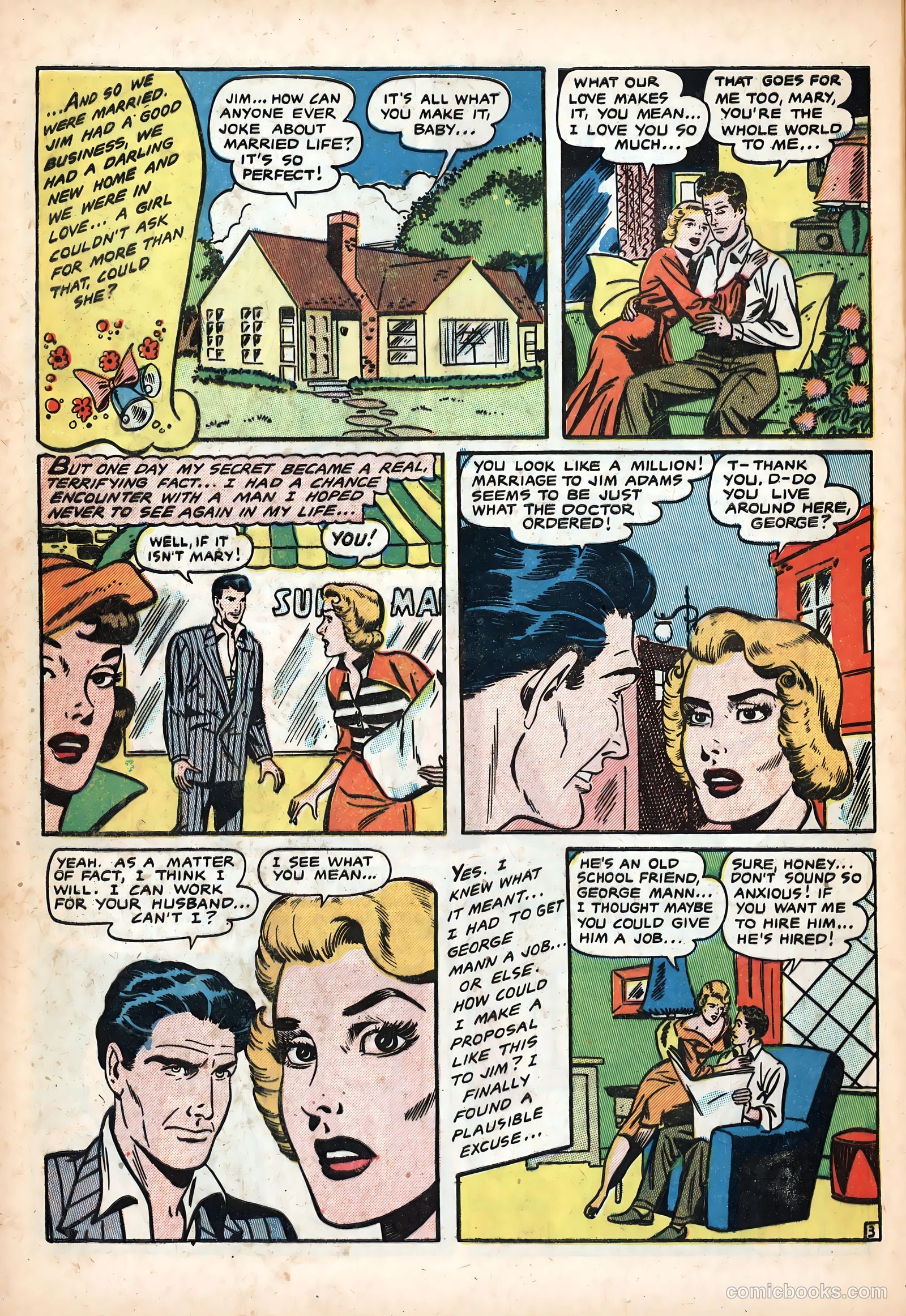 Bride's Secrets #4 (1954) — page 30 of 36