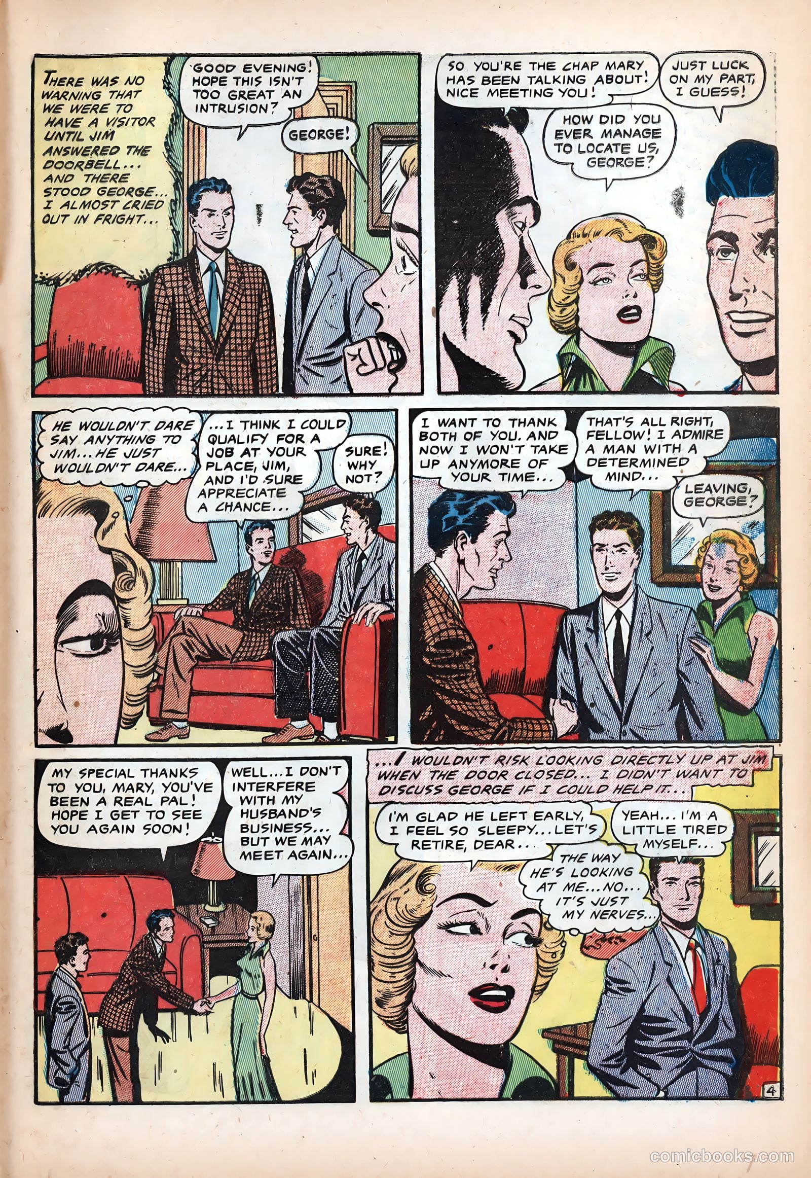 Bride's Secrets #4 (1954) — page 31 of 36