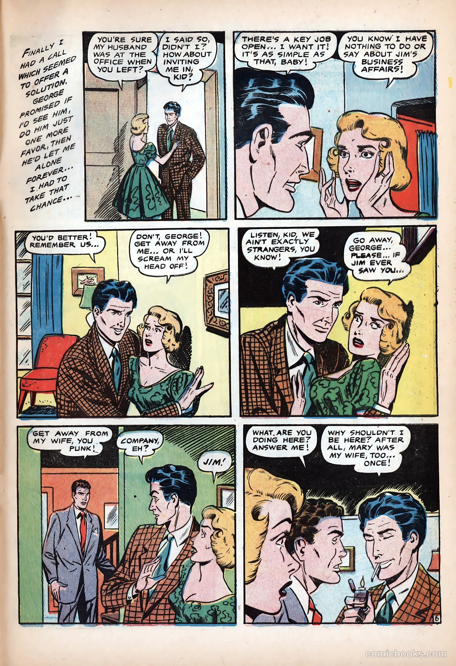 Bride's Secrets #4 (1954) — page 33 of 36
