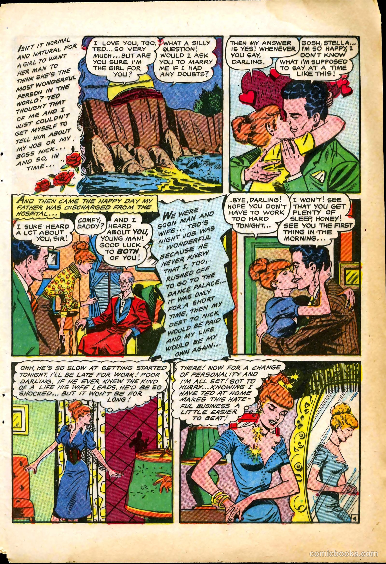 Bride's Secrets #6 (1955) — page 7 of 36