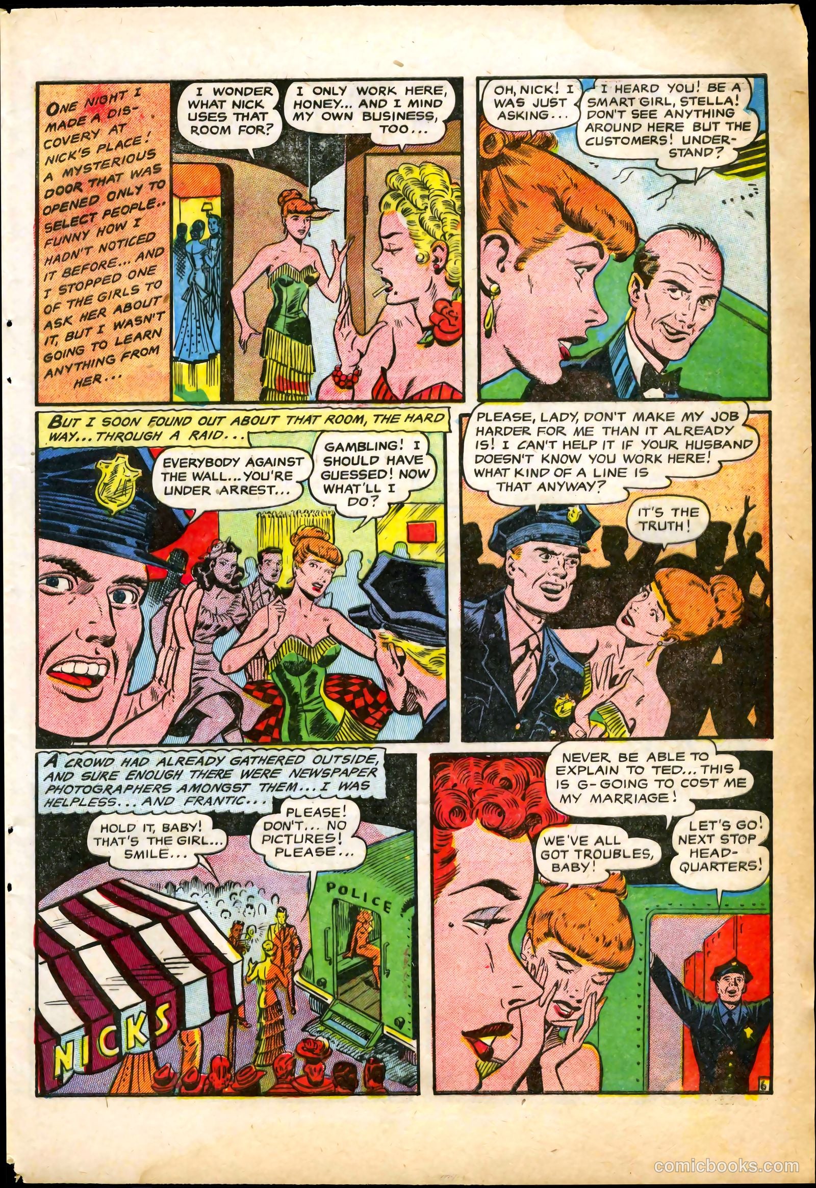 Bride's Secrets #6 (1955) — page 9 of 36