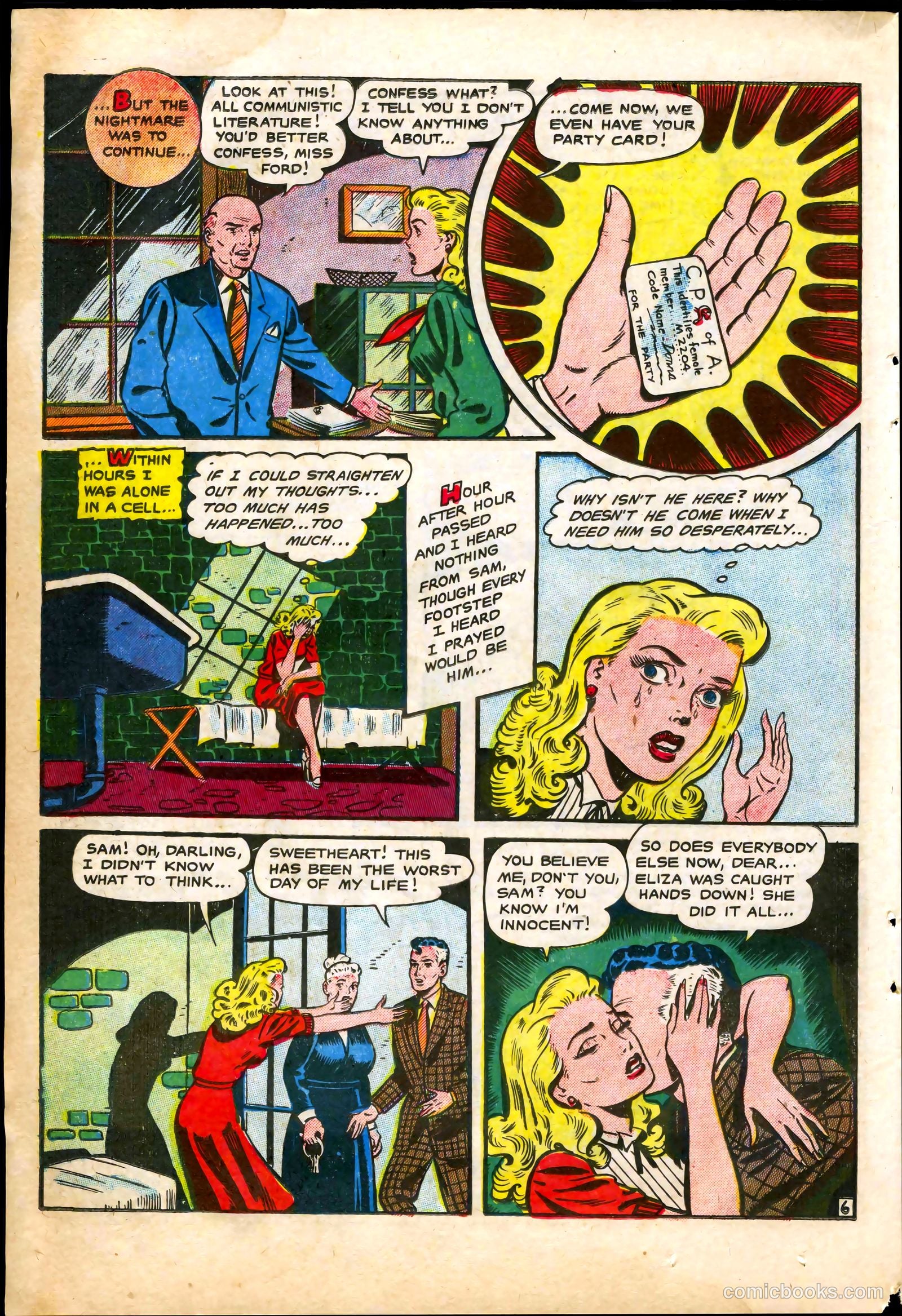 Bride's Secrets #6 (1955) — page 16 of 36