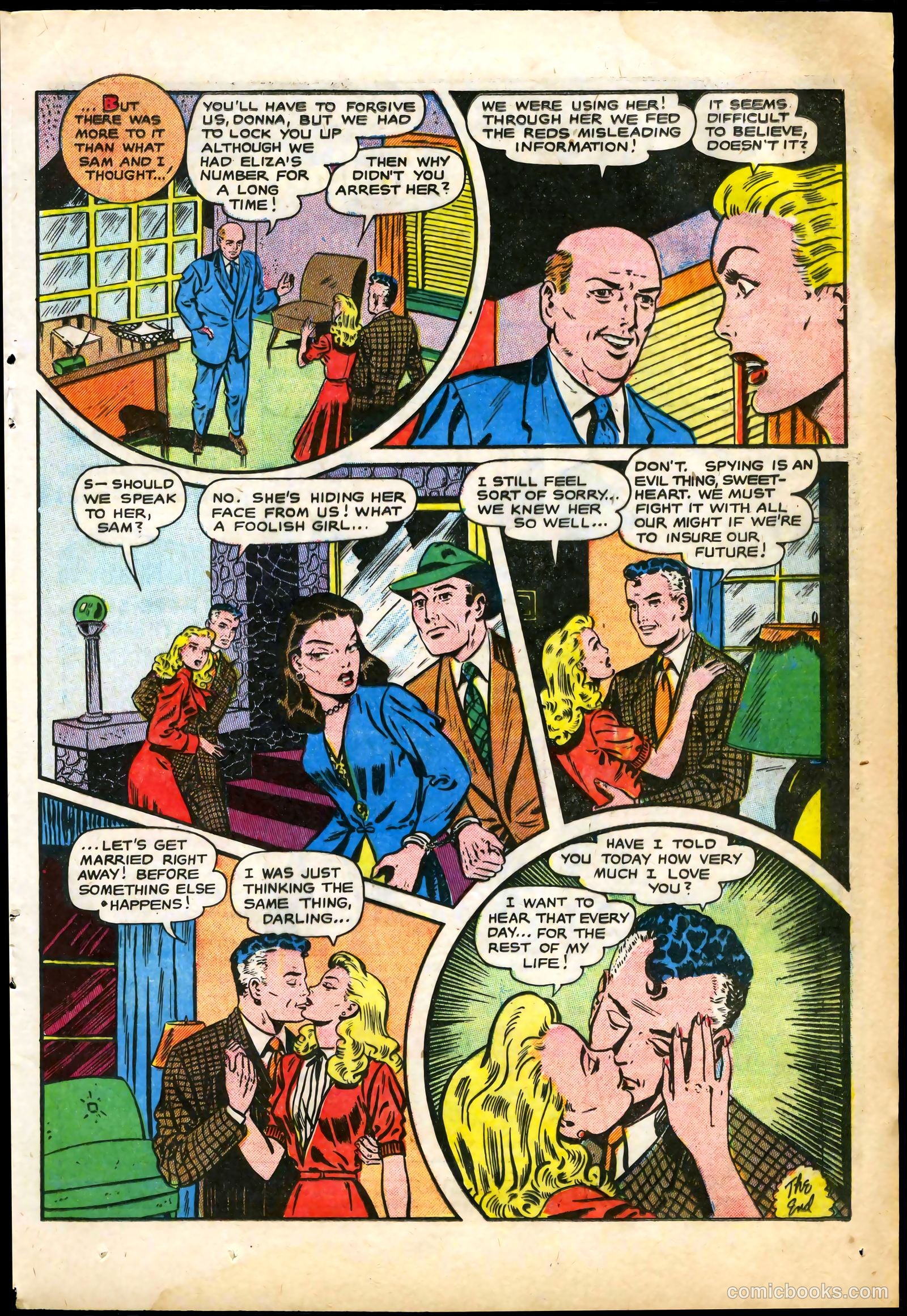 Bride's Secrets #6 (1955) — page 17 of 36