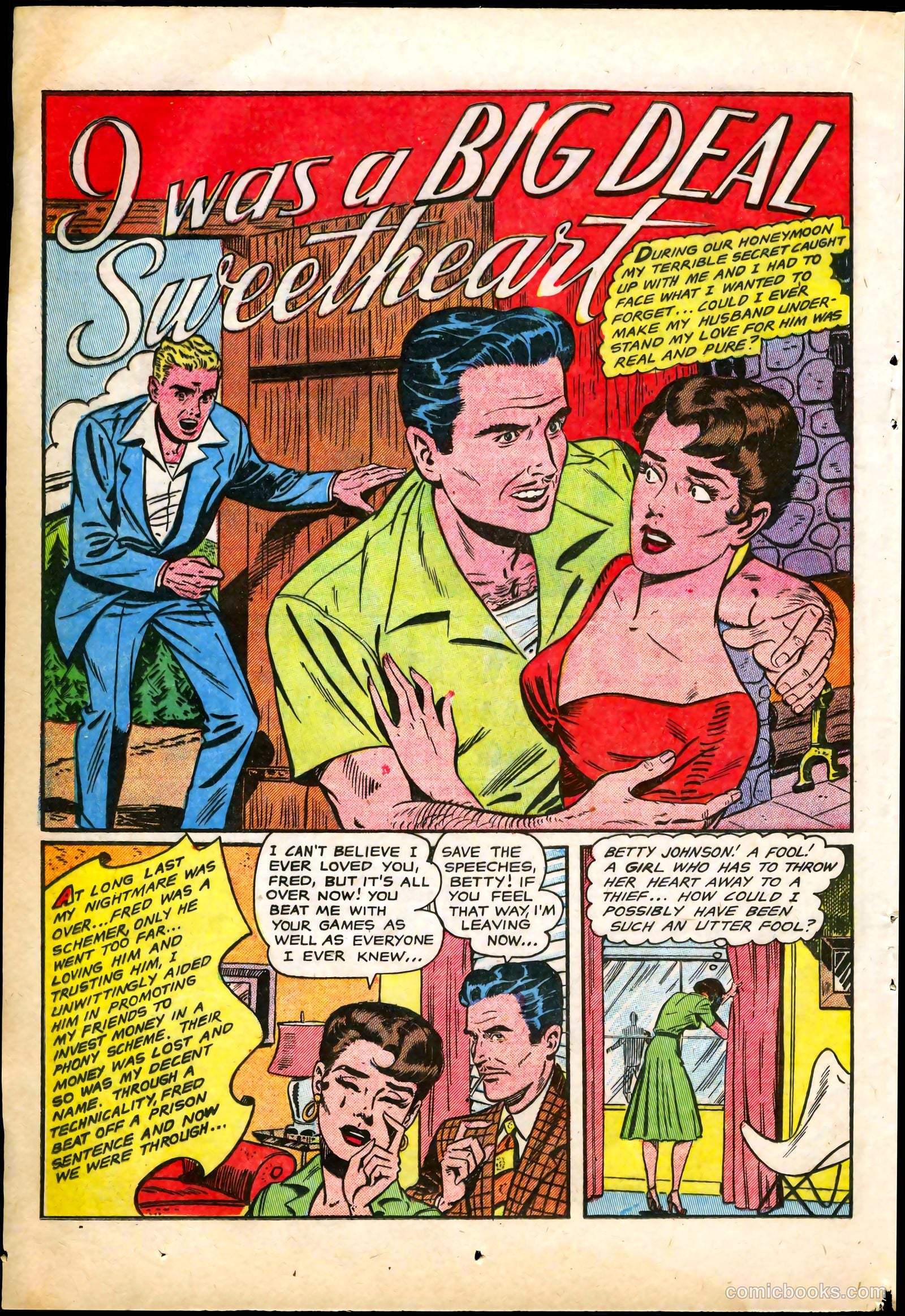 Bride's Secrets #6 (1955) — page 20 of 36