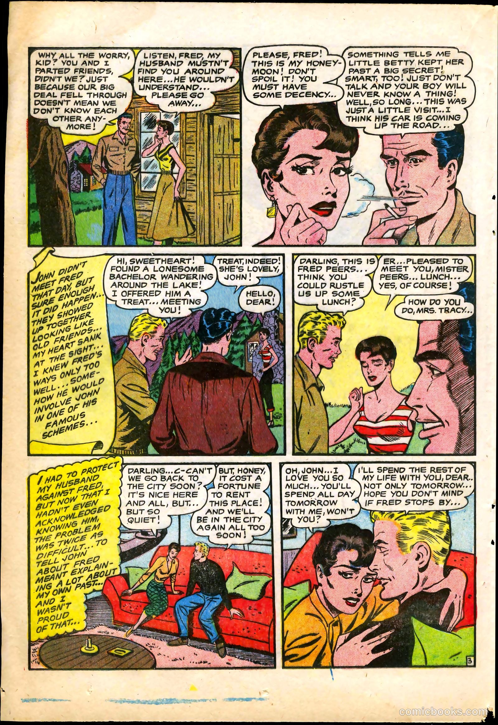 Bride's Secrets #6 (1955) — page 22 of 36