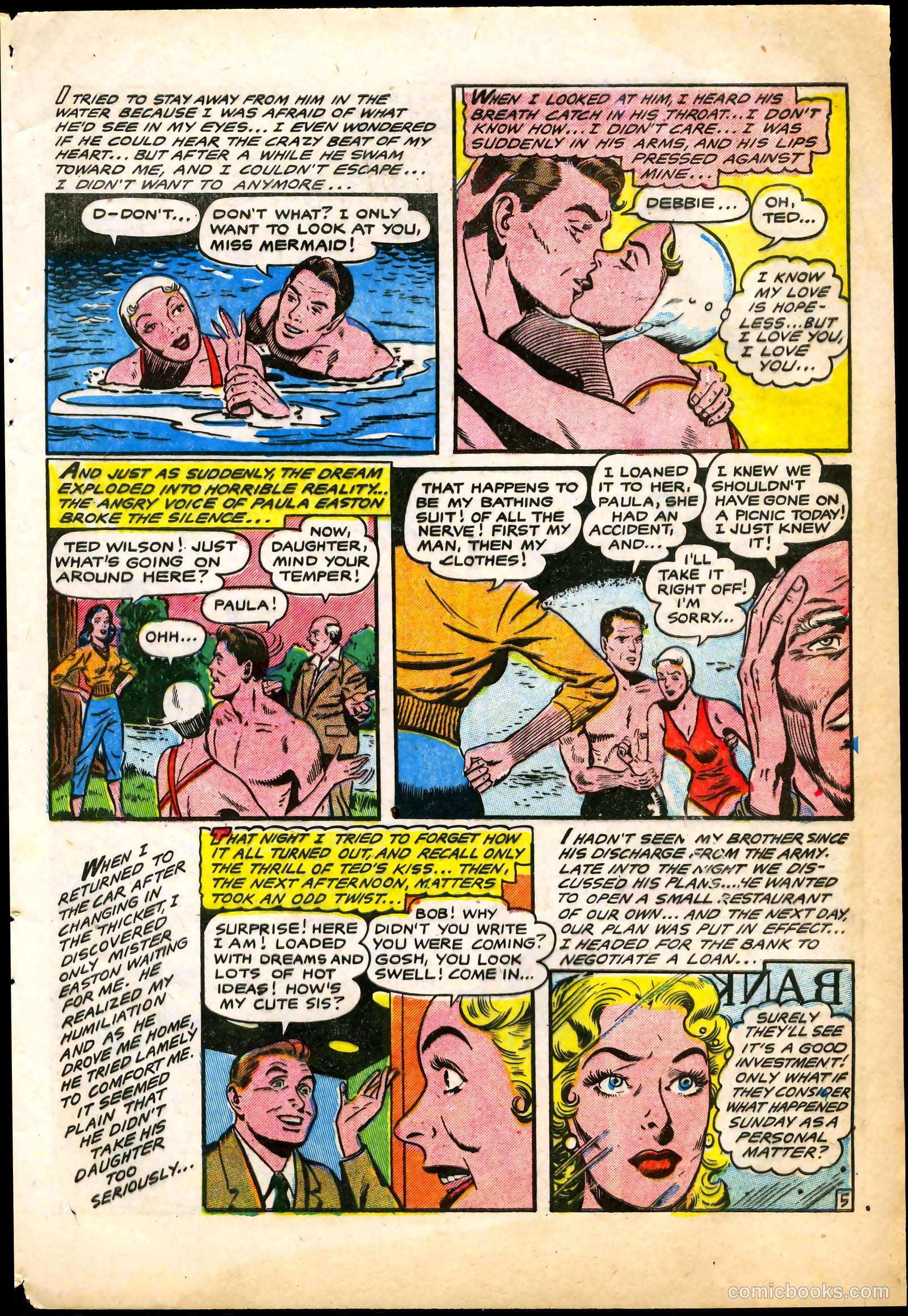 Bride's Secrets #6 (1955) — page 31 of 36