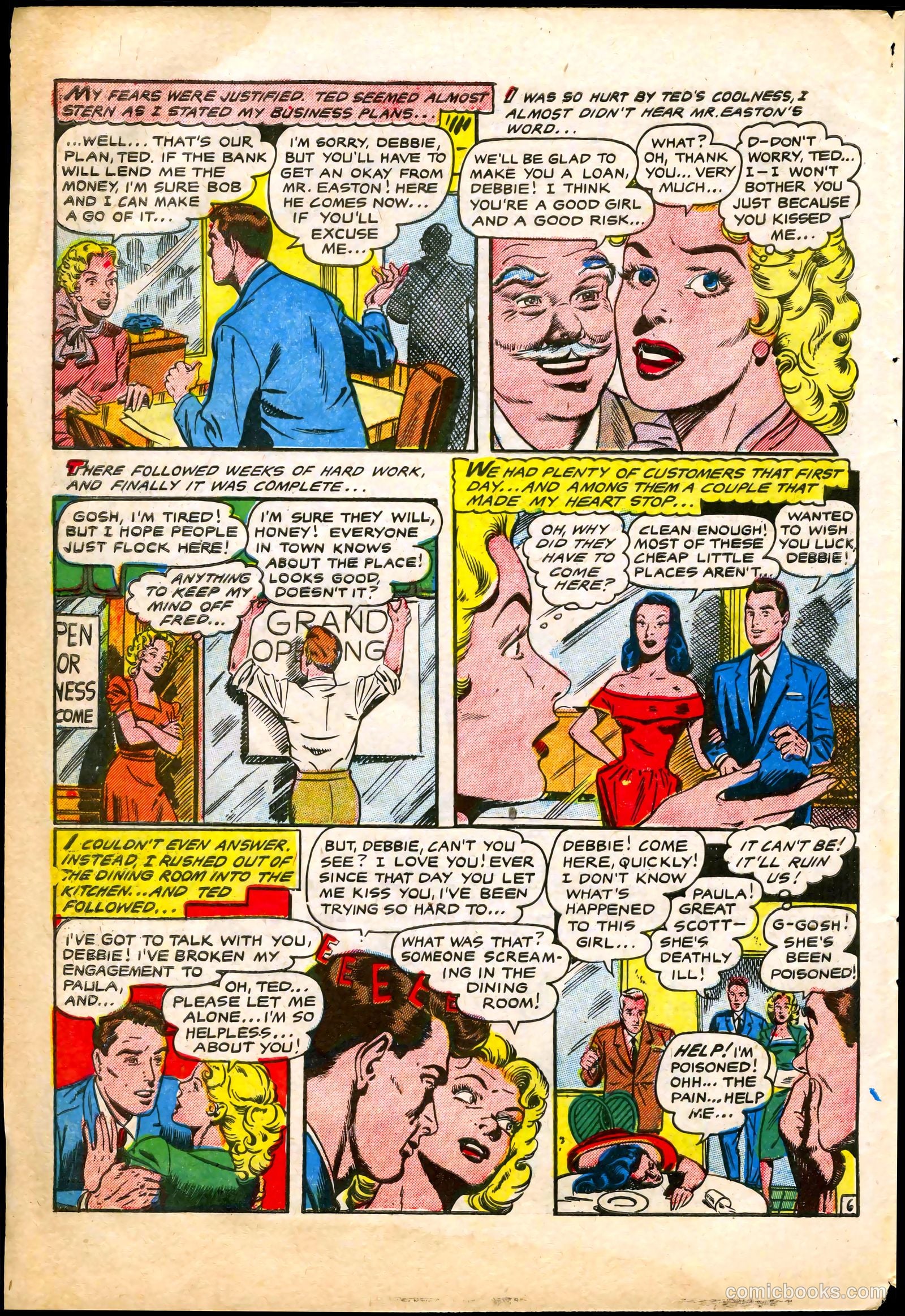 Bride's Secrets #6 (1955) — page 32 of 36