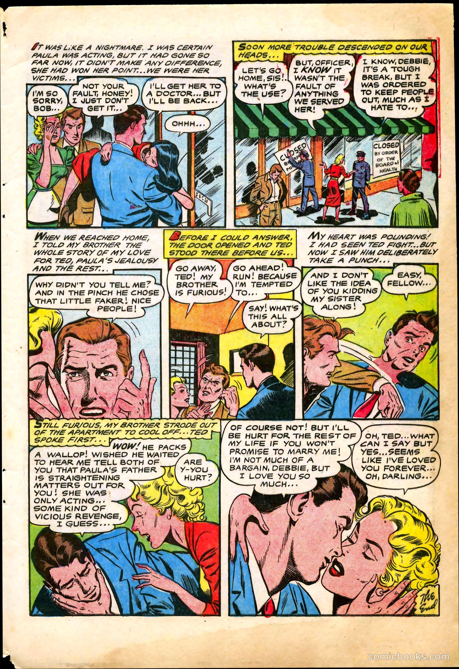 Bride's Secrets #6 (1955) — page 33 of 36